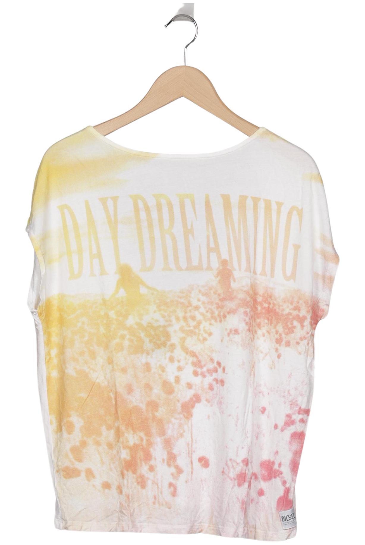 

Diesel Damen T-Shirt, weiß, Gr. 44