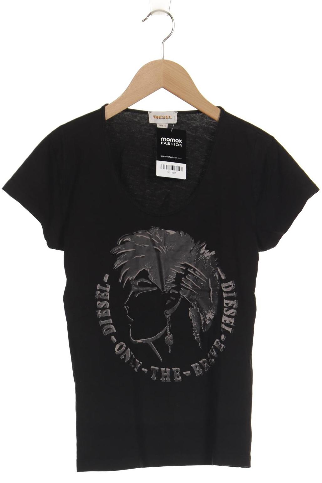 

Diesel Damen T-Shirt, schwarz, Gr. 36