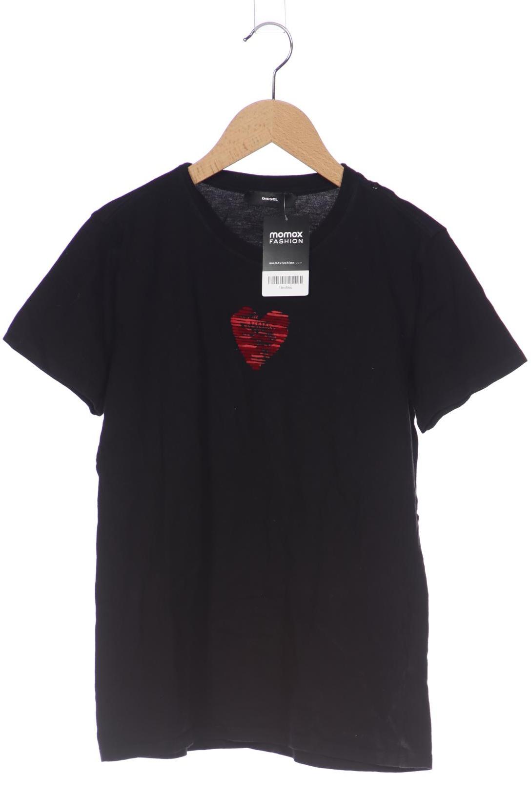 

Diesel Damen T-Shirt, schwarz, Gr. 38