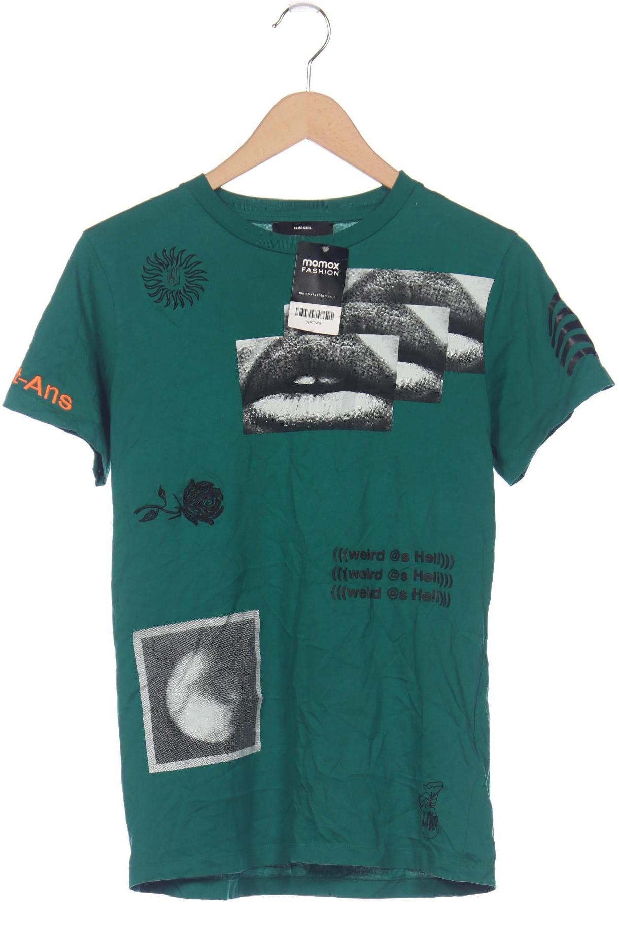 

Diesel Damen T-Shirt, grün, Gr. 34