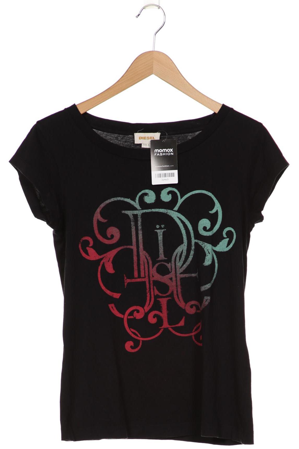 

Diesel Damen T-Shirt, schwarz, Gr. 42