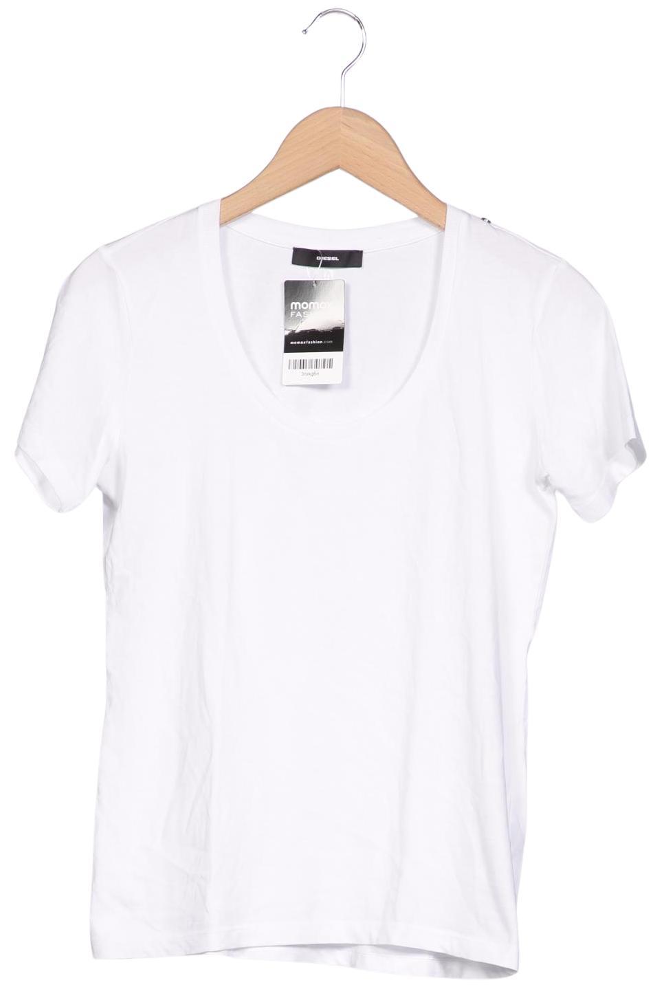 

Diesel Damen T-Shirt, weiß, Gr. 34