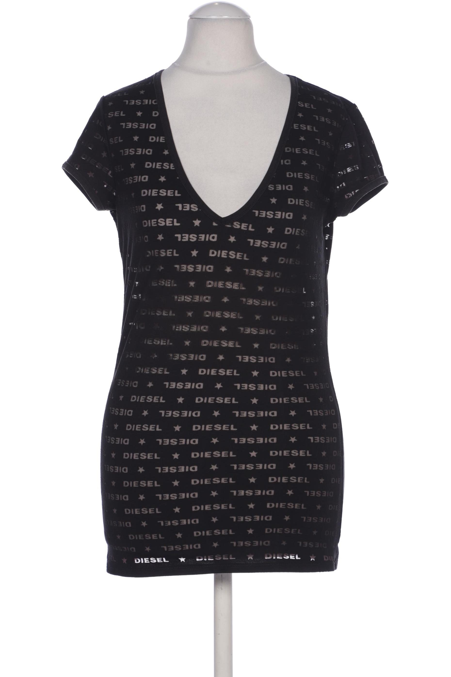 

Diesel Damen T-Shirt, schwarz, Gr. 36