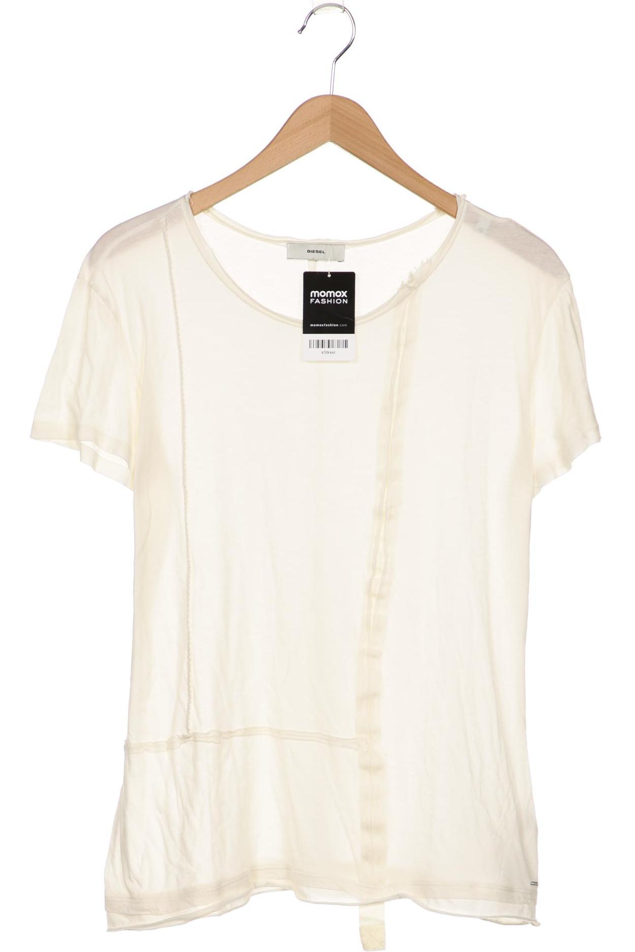 

Diesel Damen T-Shirt, cremeweiß, Gr. 38