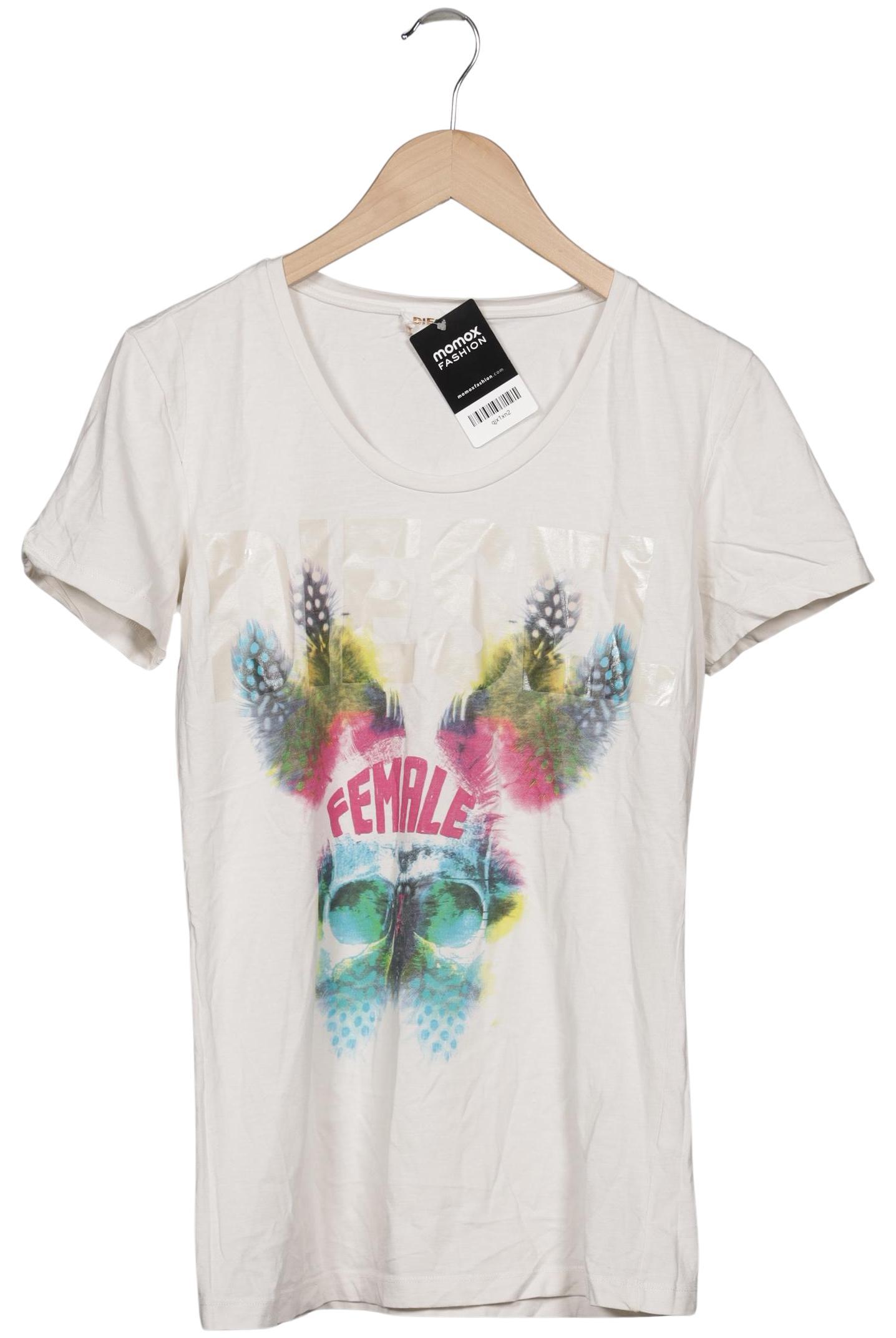 

Diesel Damen T-Shirt, weiß, Gr. 42