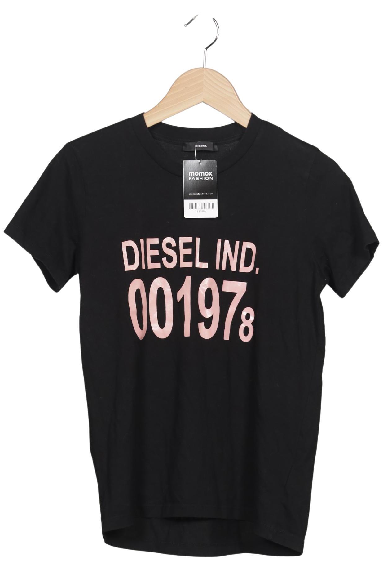 

Diesel Damen T-Shirt, schwarz, Gr. 36