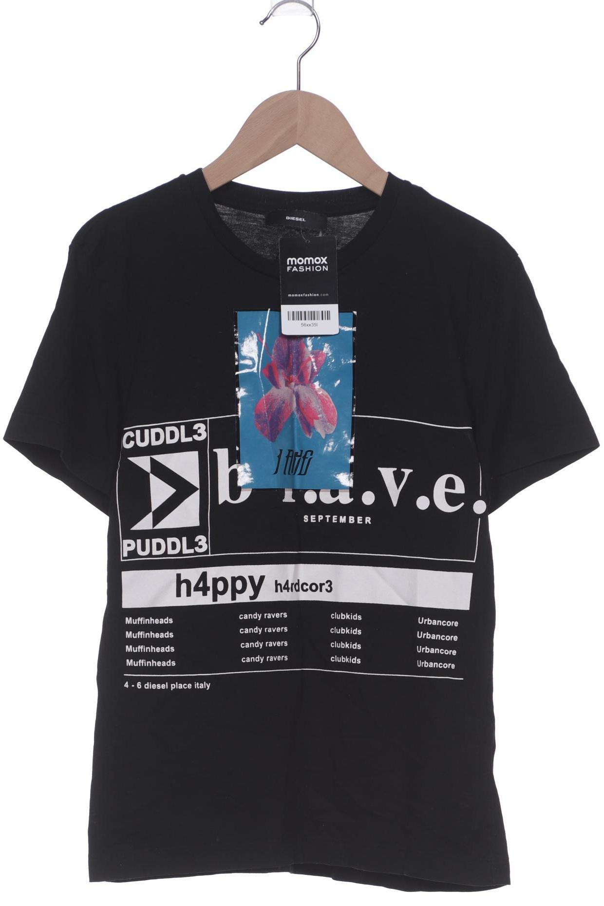 

Diesel Damen T-Shirt, schwarz, Gr. 36