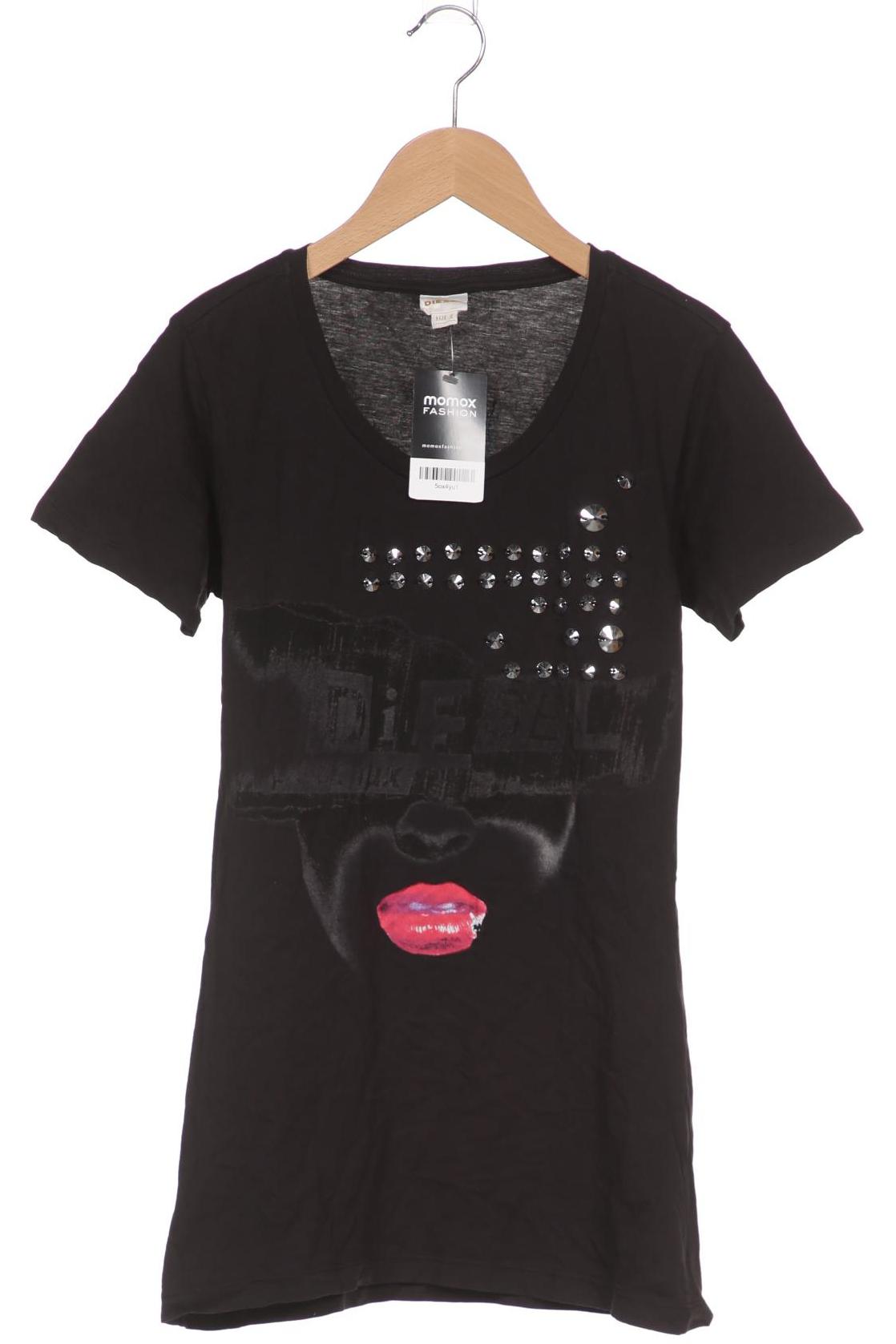 

Diesel Damen T-Shirt, schwarz, Gr. 36