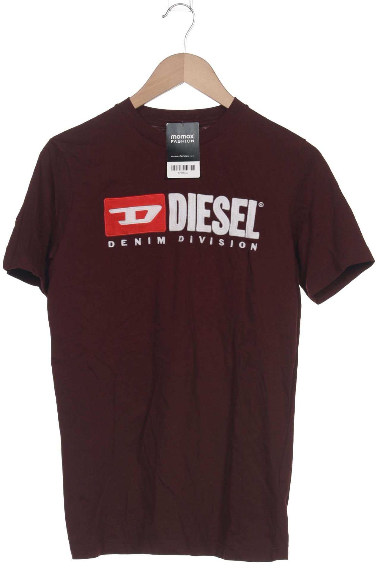 

Diesel Damen T-Shirt, bordeaux, Gr. 34