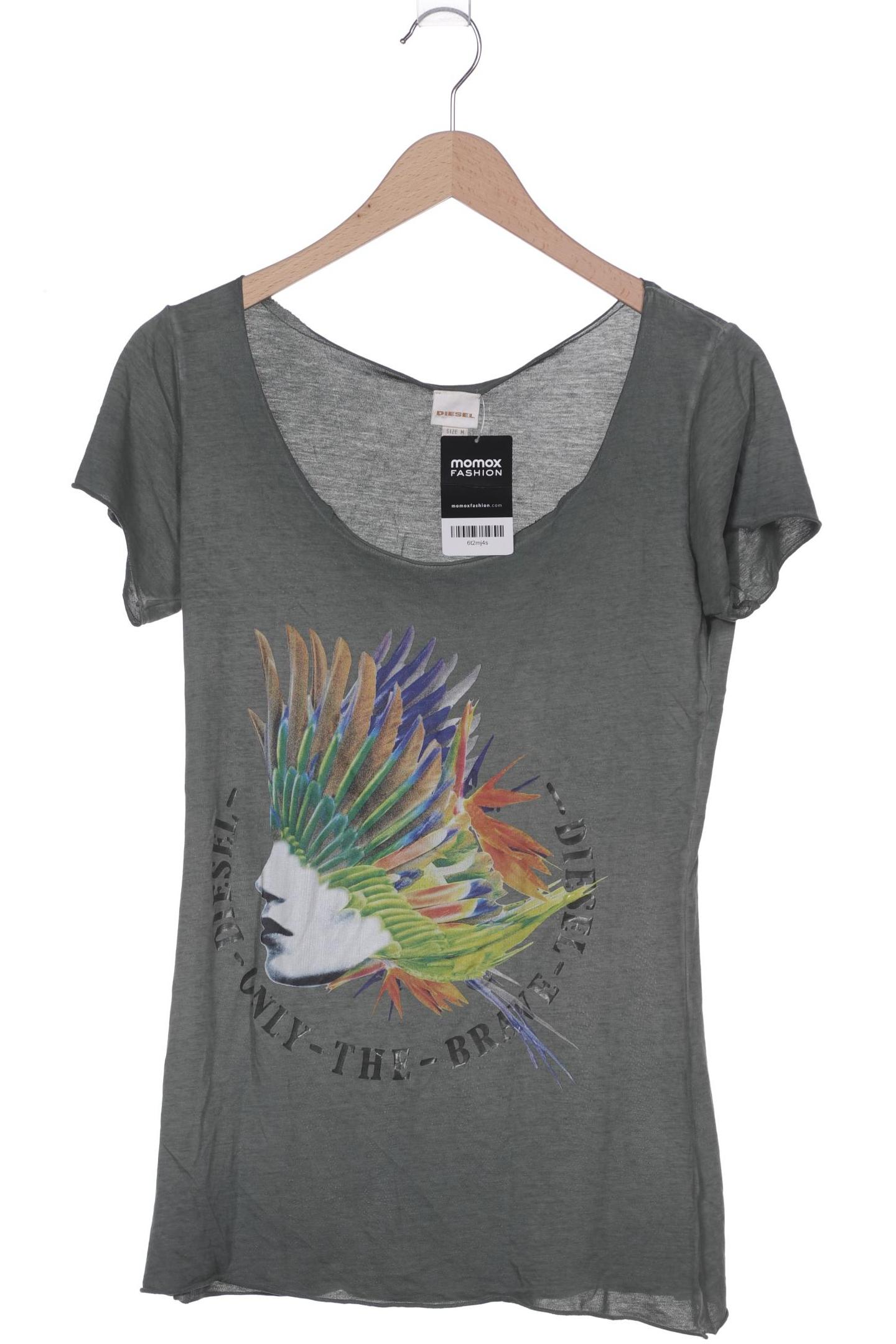 

Diesel Damen T-Shirt, grün, Gr. 38