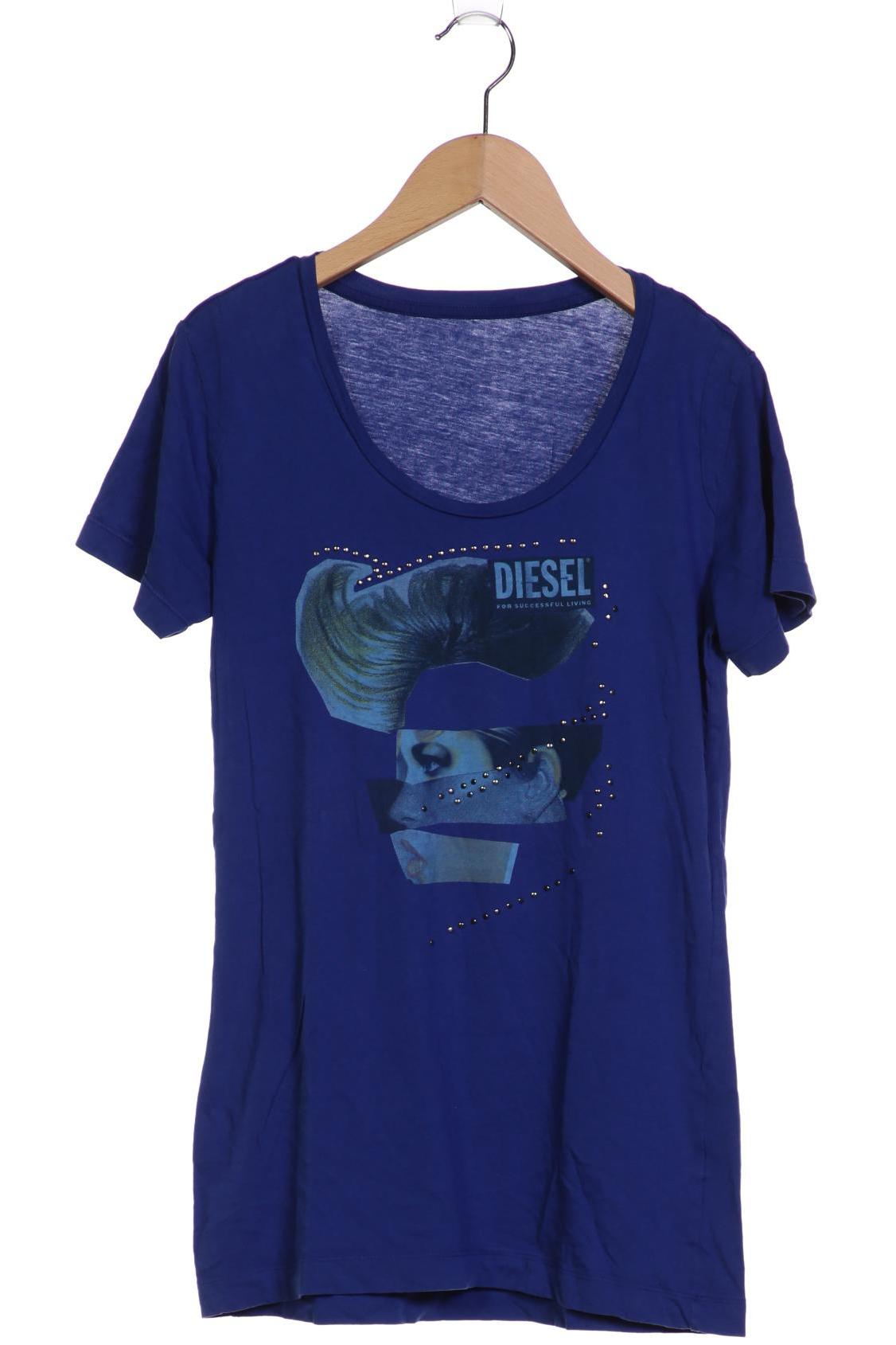 

Diesel Damen T-Shirt, marineblau