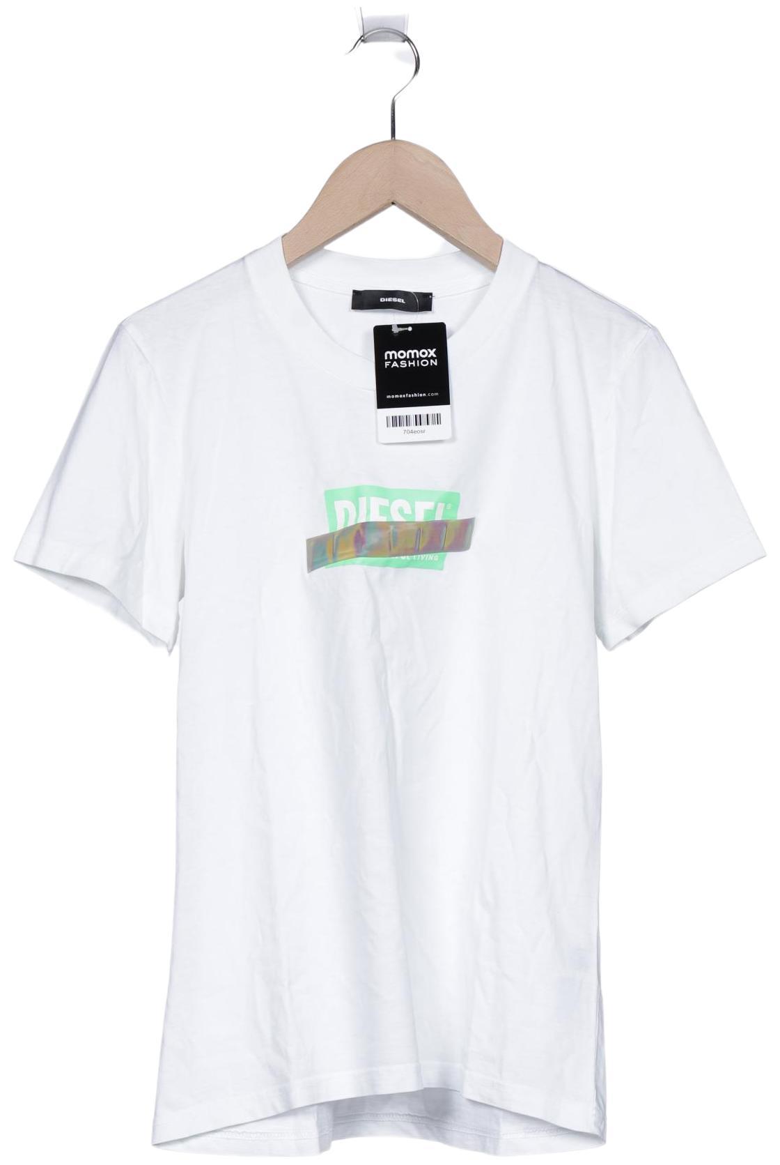 

Diesel Damen T-Shirt, weiß, Gr. 34