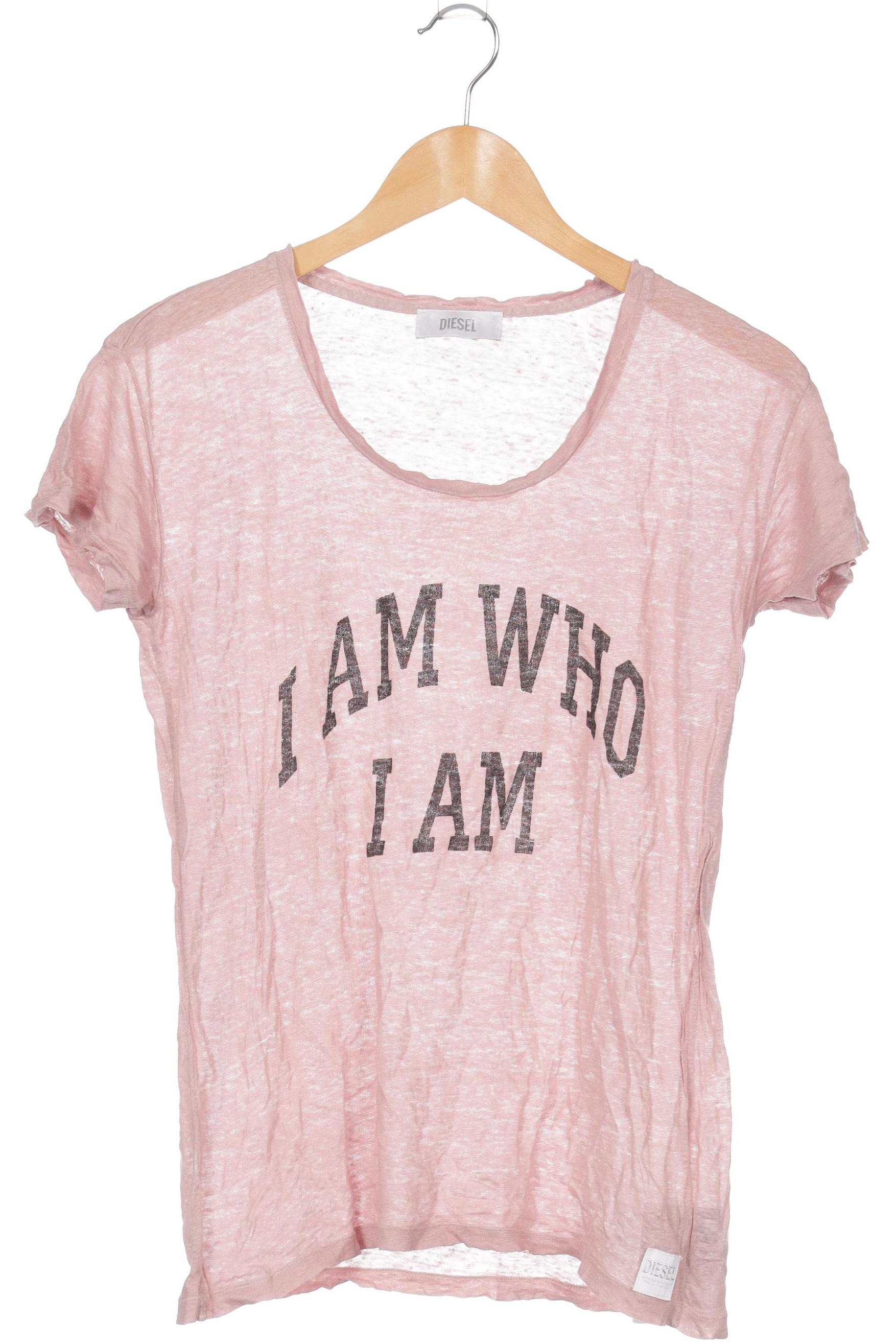 

Diesel Damen T-Shirt, pink, Gr.