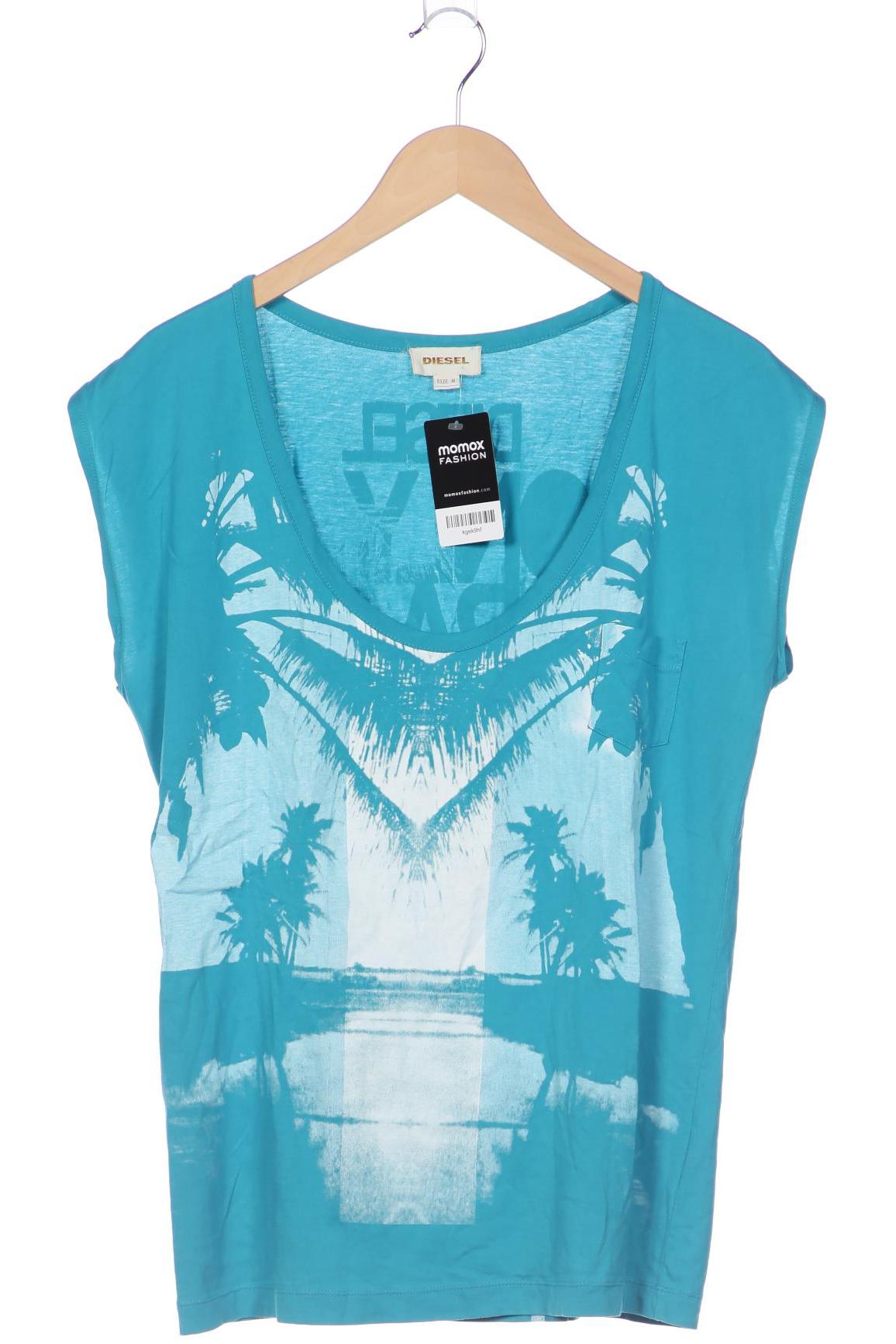 

Diesel Damen T-Shirt, blau, Gr. 38