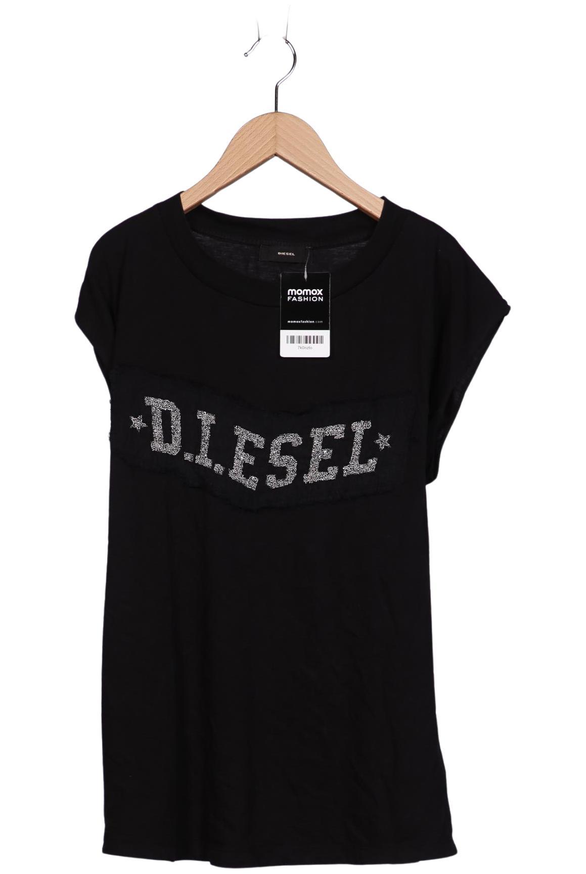 

Diesel Damen T-Shirt, schwarz, Gr. 38
