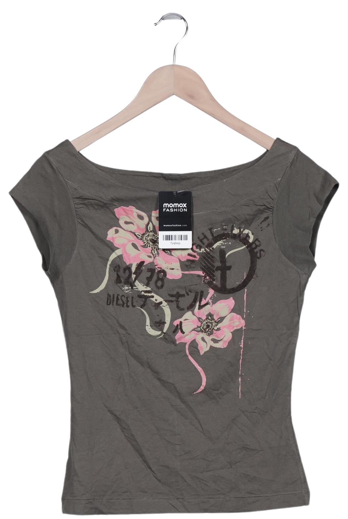 

Diesel Damen T-Shirt, grün, Gr. 36