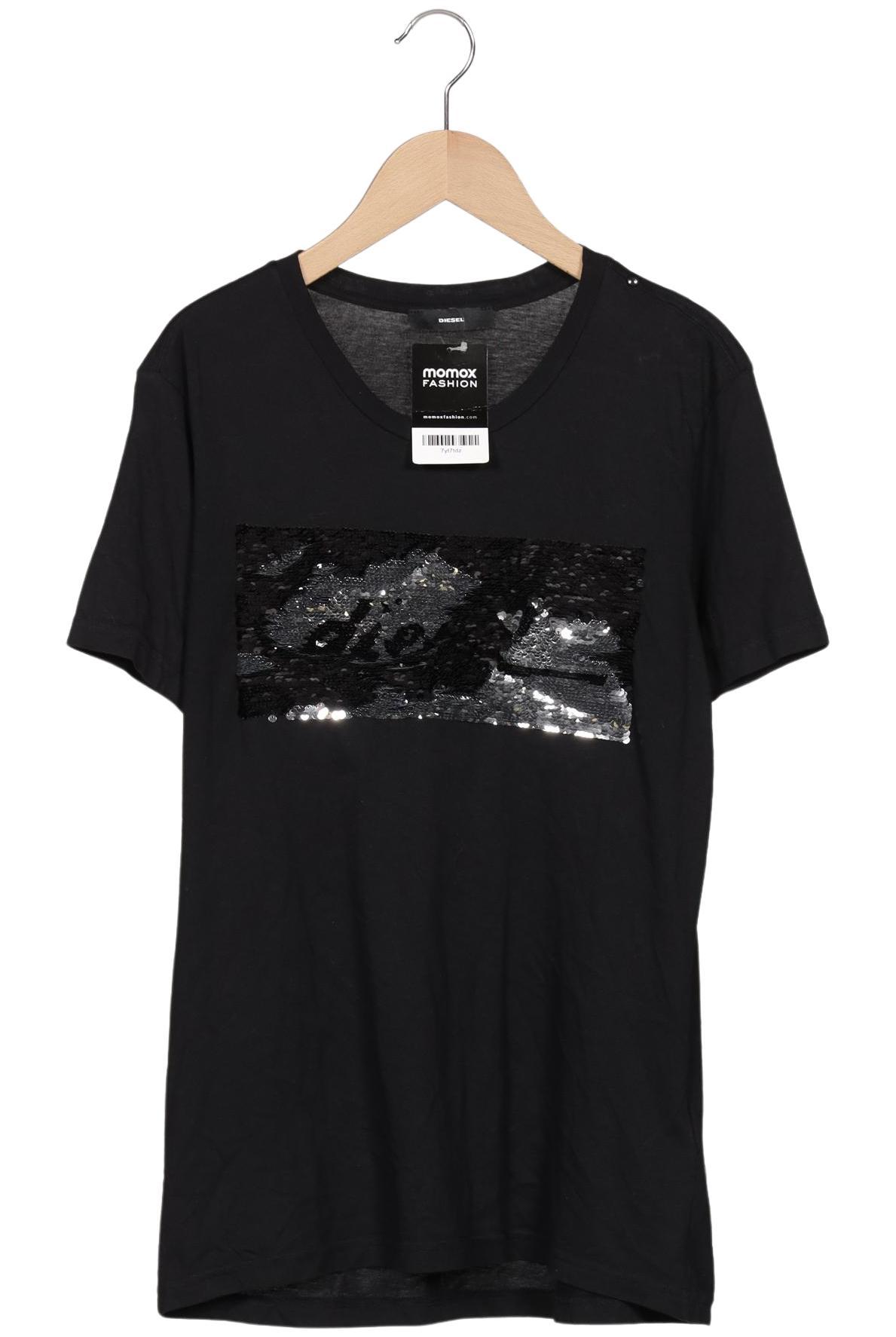 

Diesel Damen T-Shirt, schwarz, Gr. 38