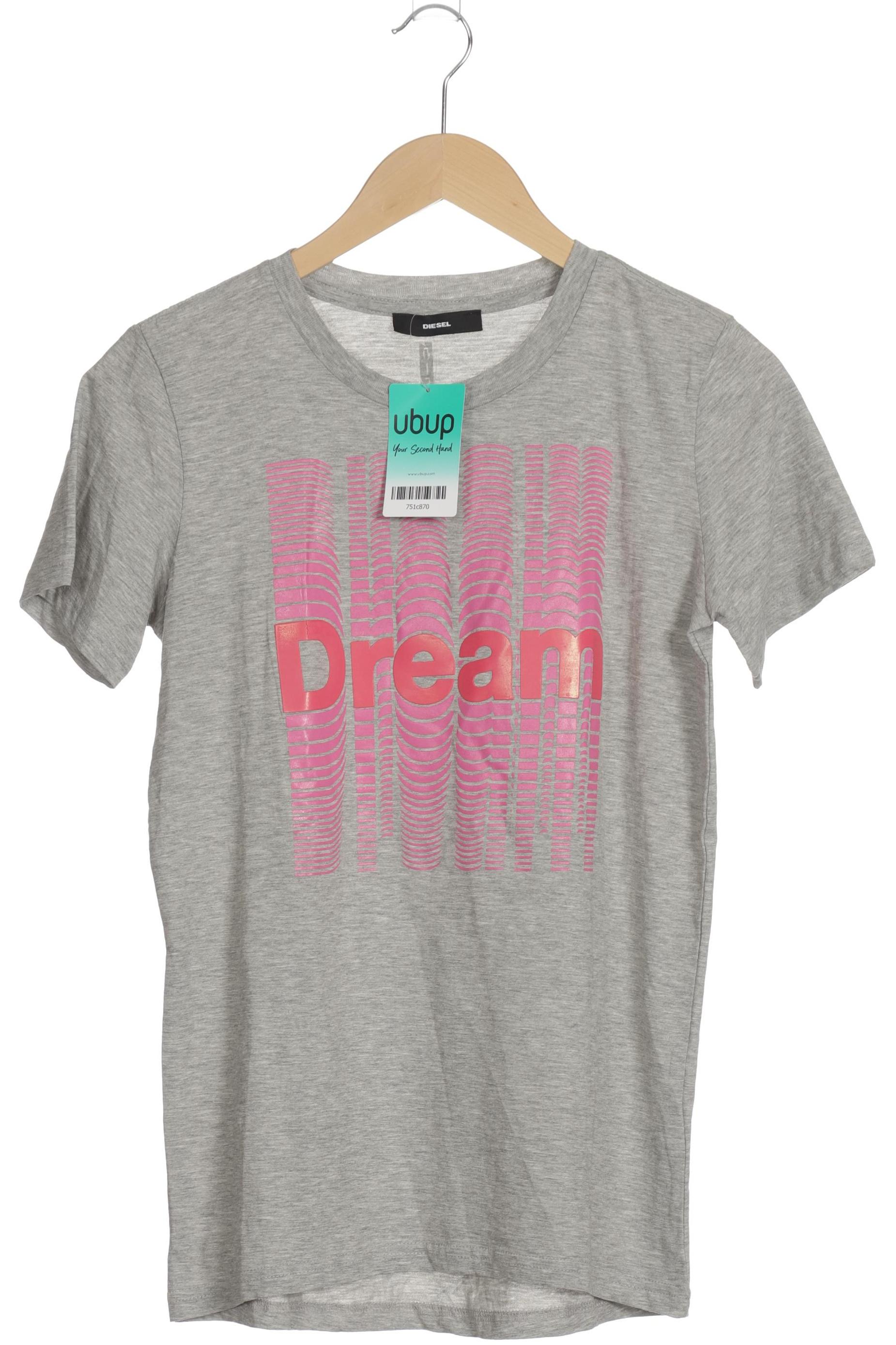 

Diesel Damen T-Shirt, grau, Gr. 34