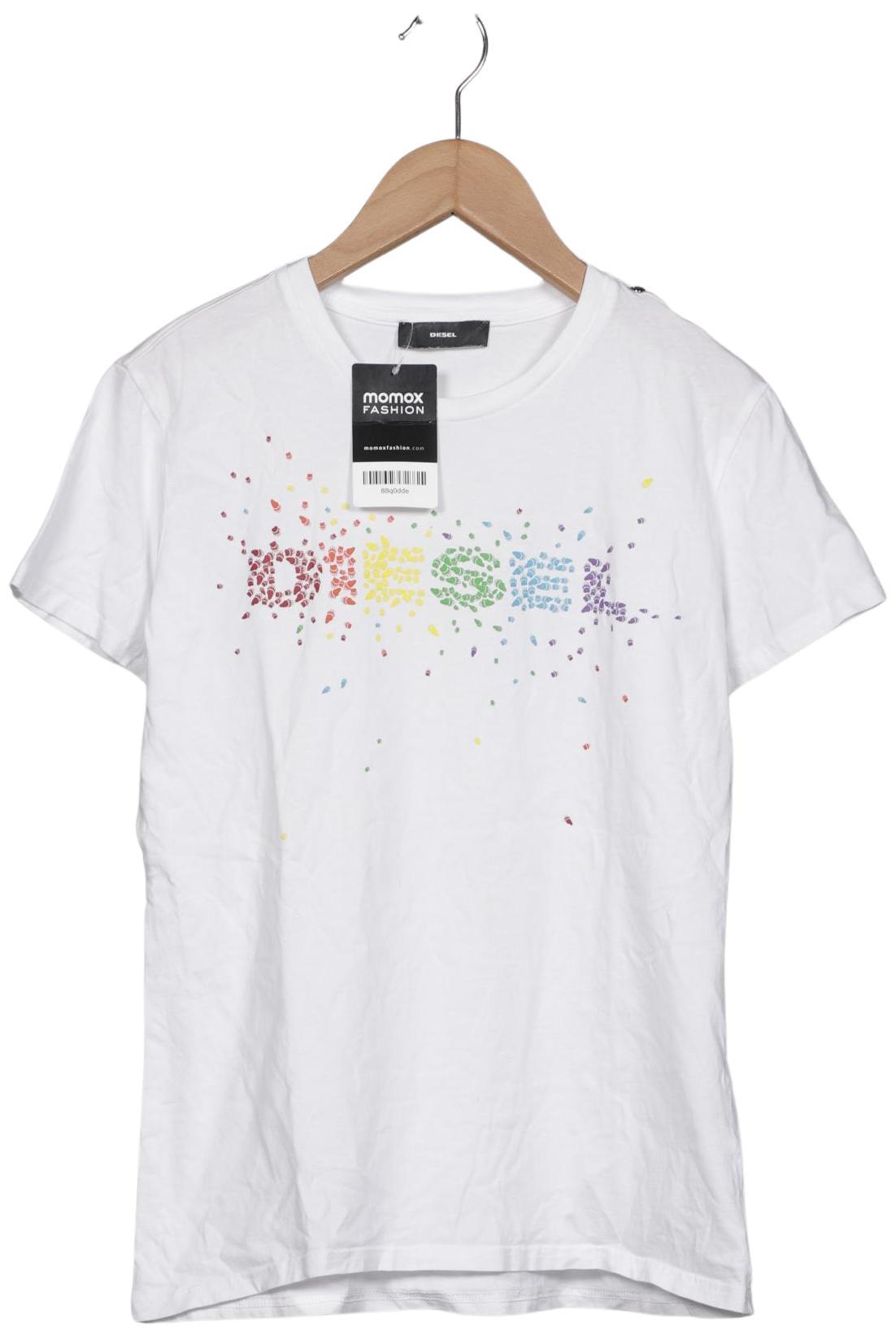 

Diesel Damen T-Shirt, weiß, Gr. 38
