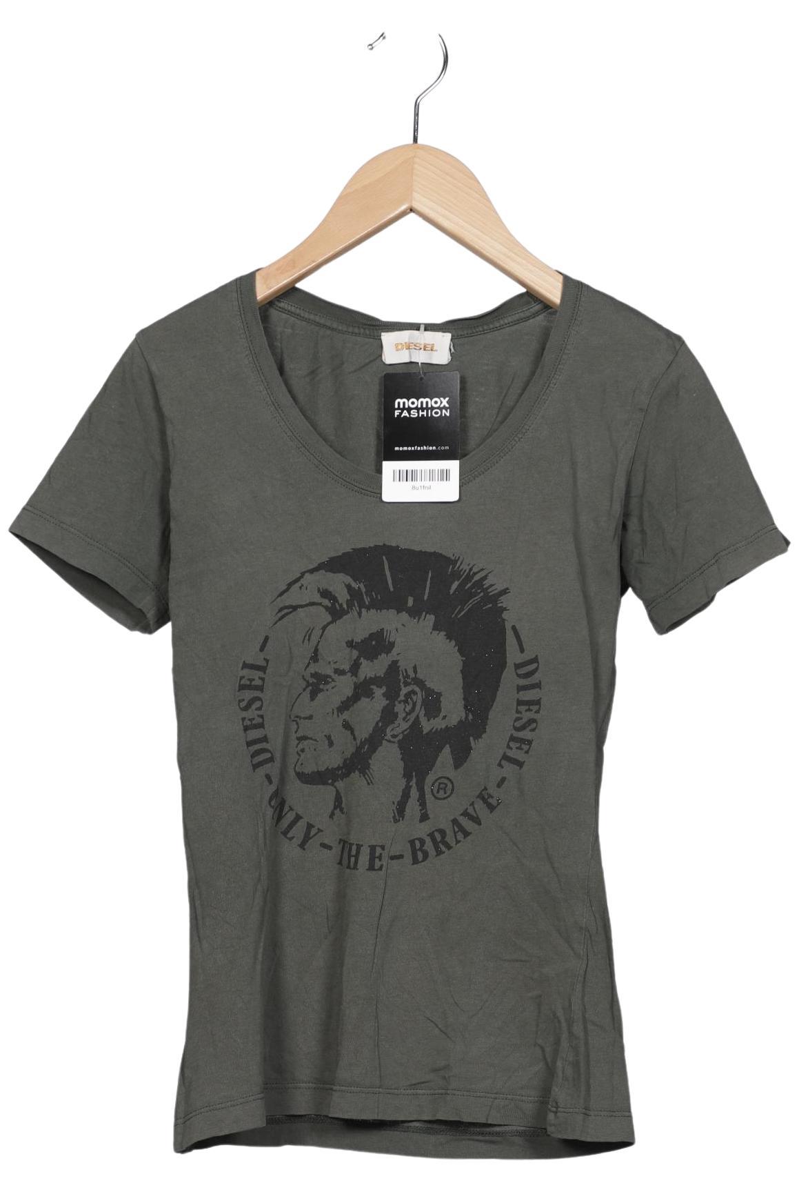 

Diesel Damen T-Shirt, grün, Gr. 36