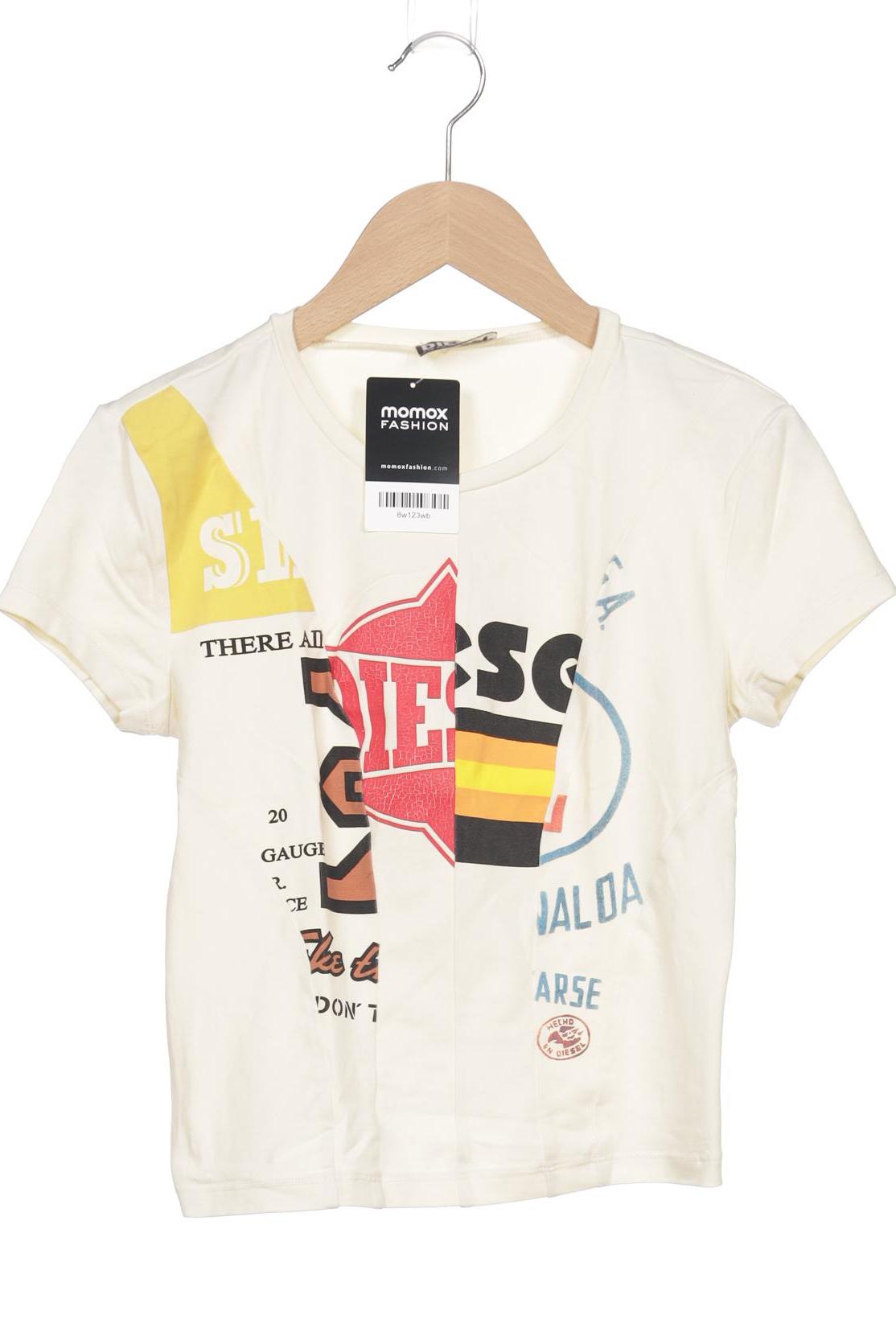 

Diesel Damen T-Shirt, cremeweiß, Gr. 38