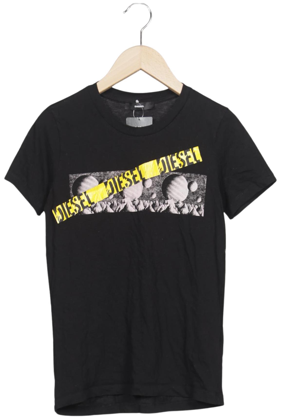 

Diesel Damen T-Shirt, schwarz, Gr. 34