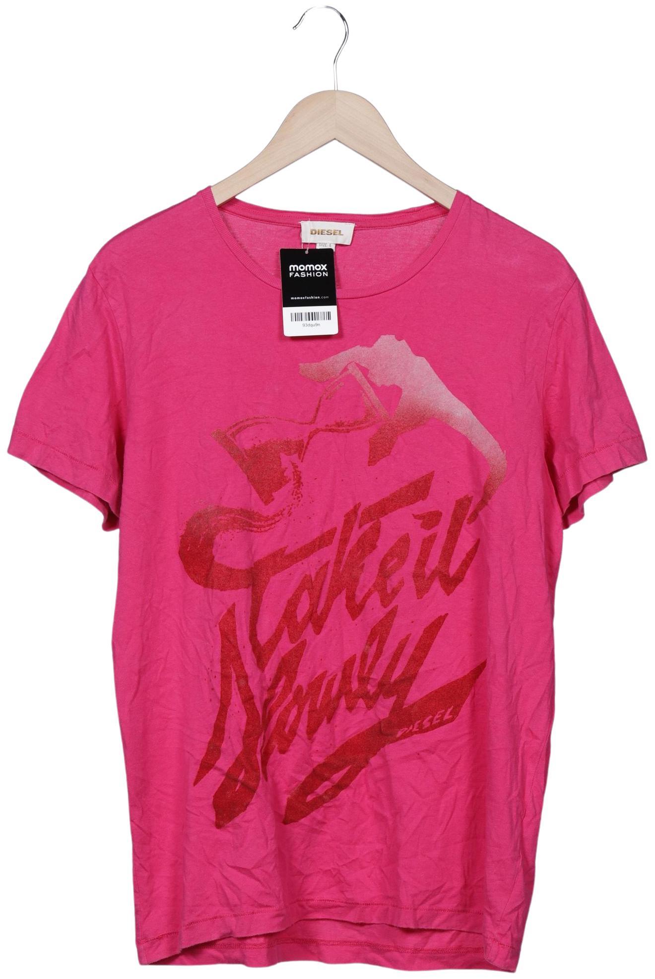 

Diesel Damen T-Shirt, pink, Gr. 42