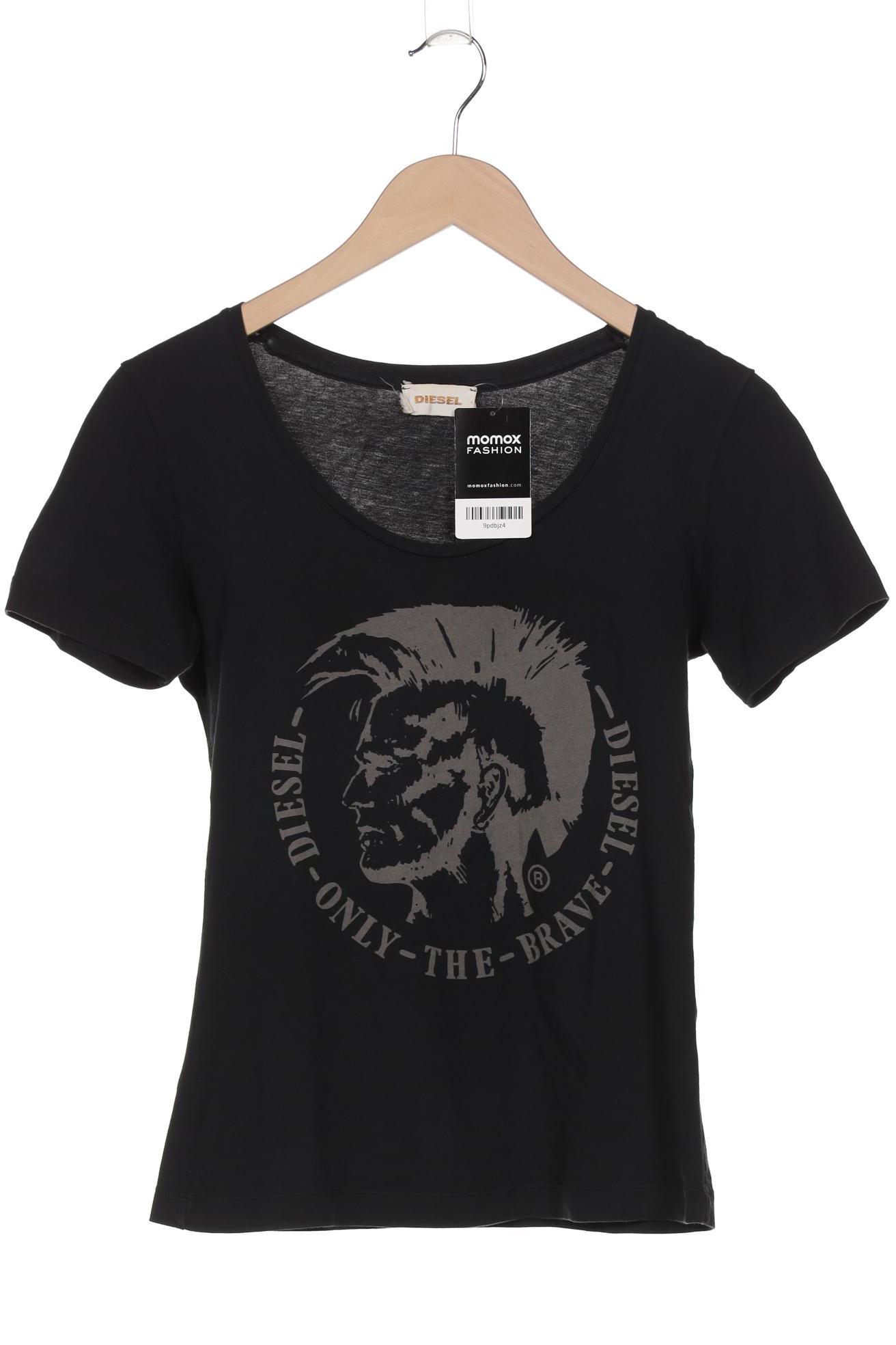 

Diesel Damen T-Shirt, schwarz, Gr. 38
