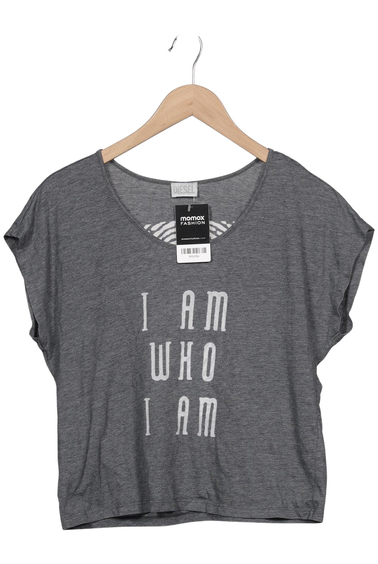 

Diesel Damen T-Shirt, grau, Gr. 38