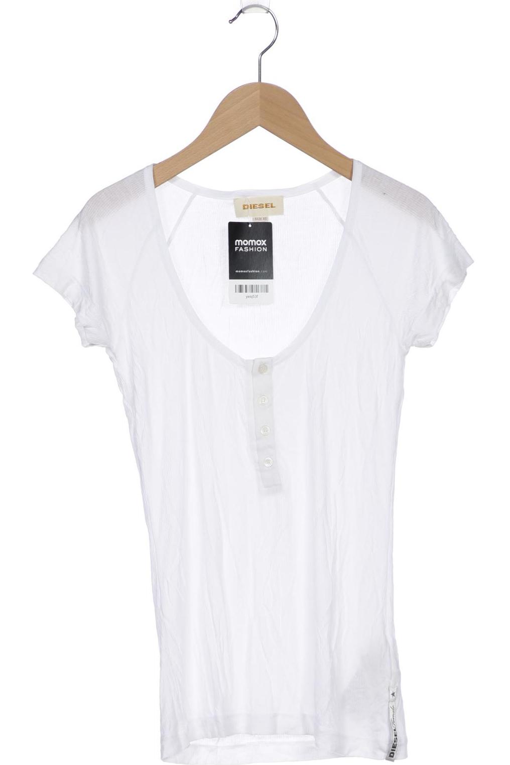 

Diesel Damen T-Shirt, weiß, Gr. 34
