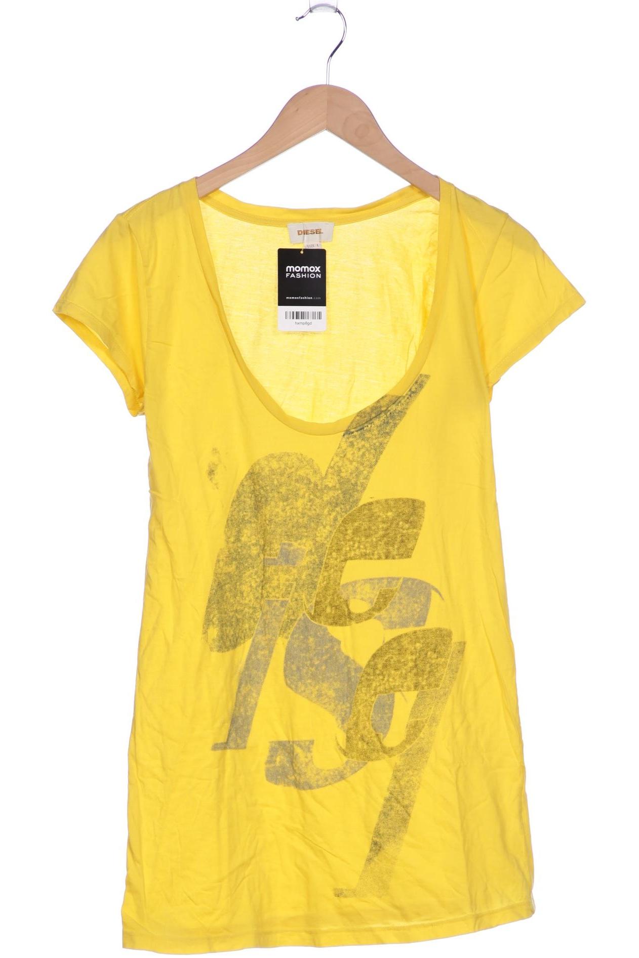 

Diesel Damen T-Shirt, gelb, Gr. 42