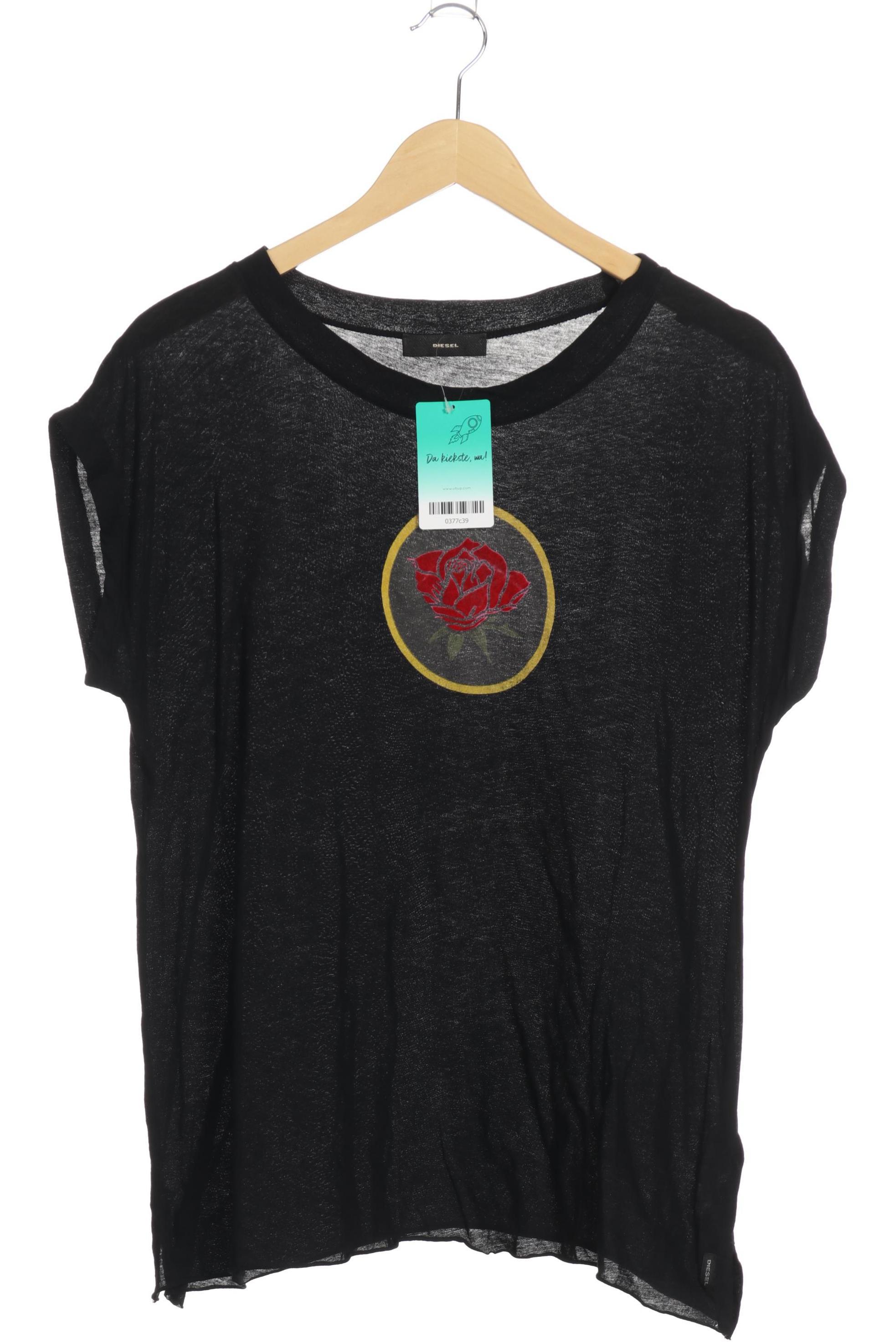 

Diesel Damen T-Shirt, schwarz, Gr.