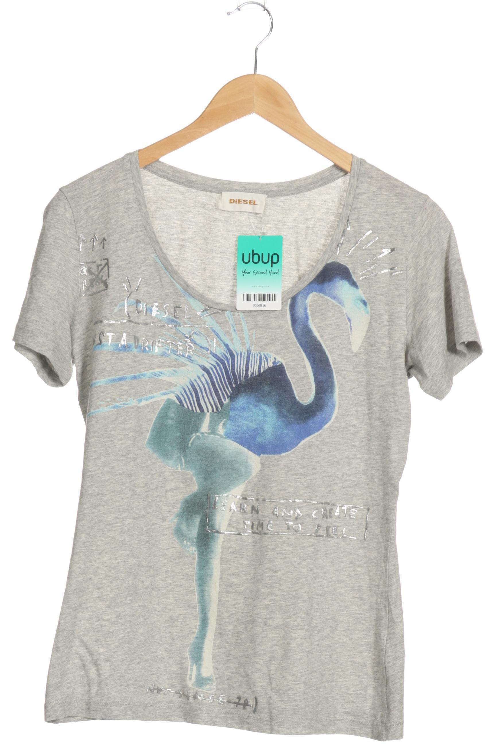 

Diesel Damen T-Shirt, grau, Gr.