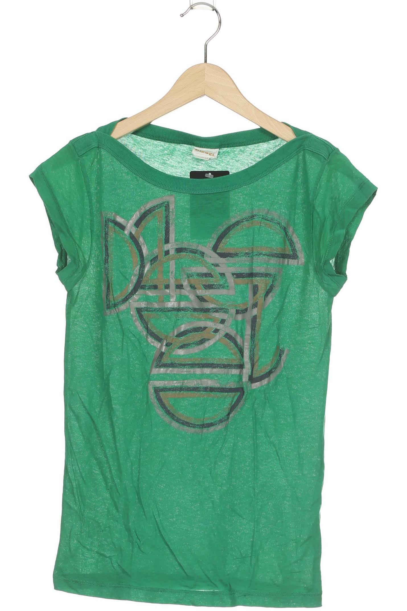 

Diesel Damen T-Shirt, grün, Gr.