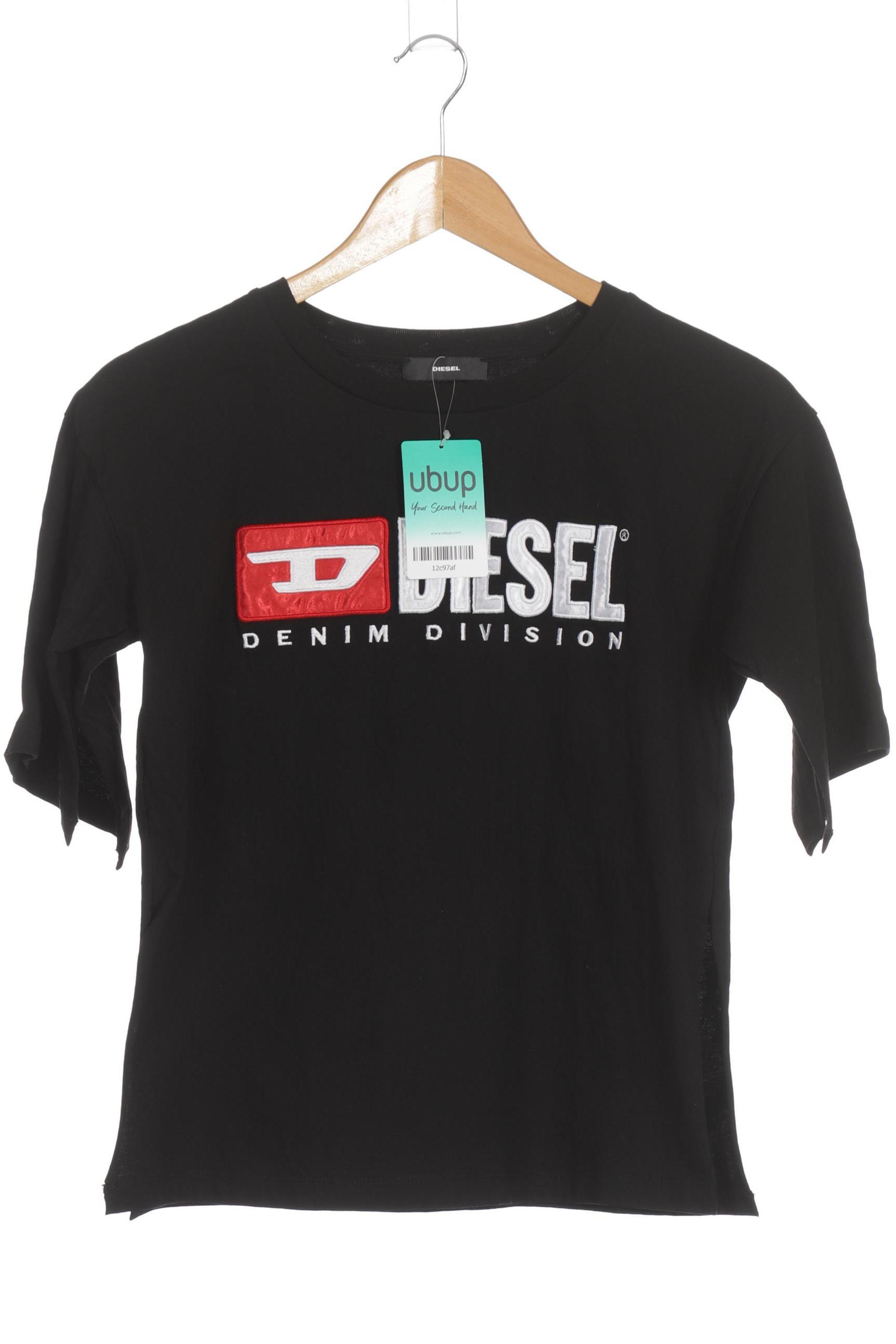 

Diesel Damen T-Shirt, schwarz, Gr.