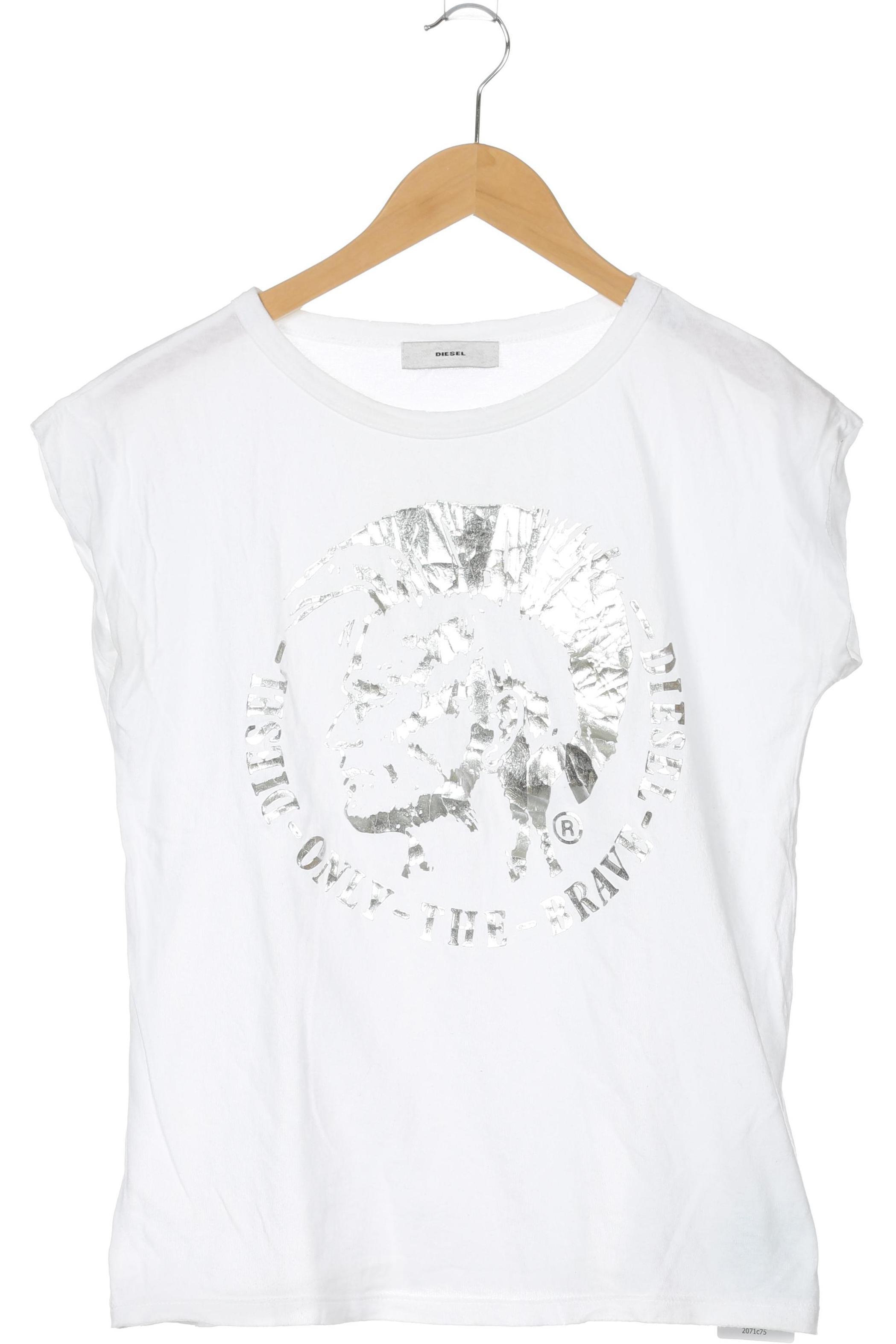 

Diesel Damen T-Shirt, weiß, Gr.