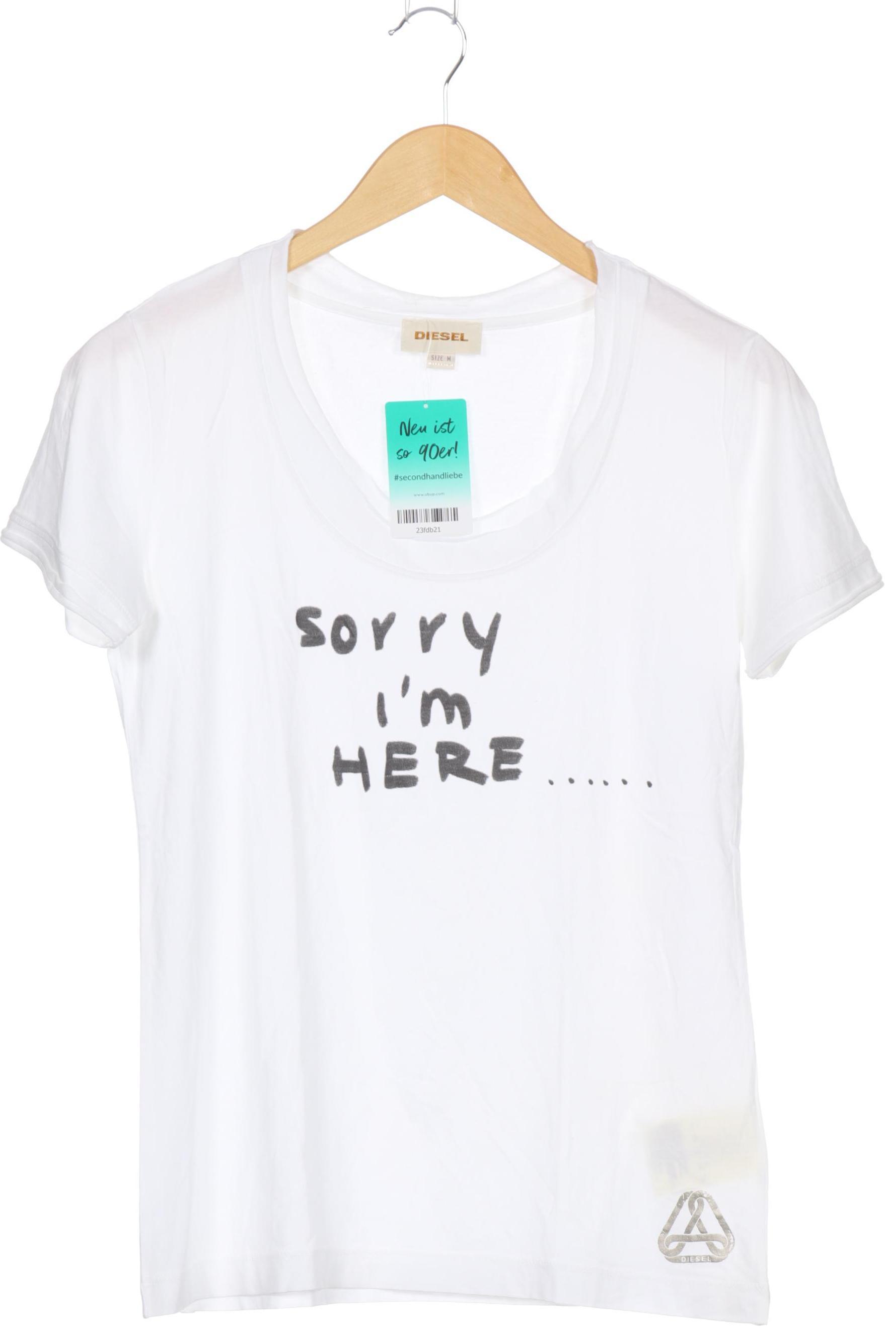 

Diesel Damen T-Shirt, weiß, Gr.