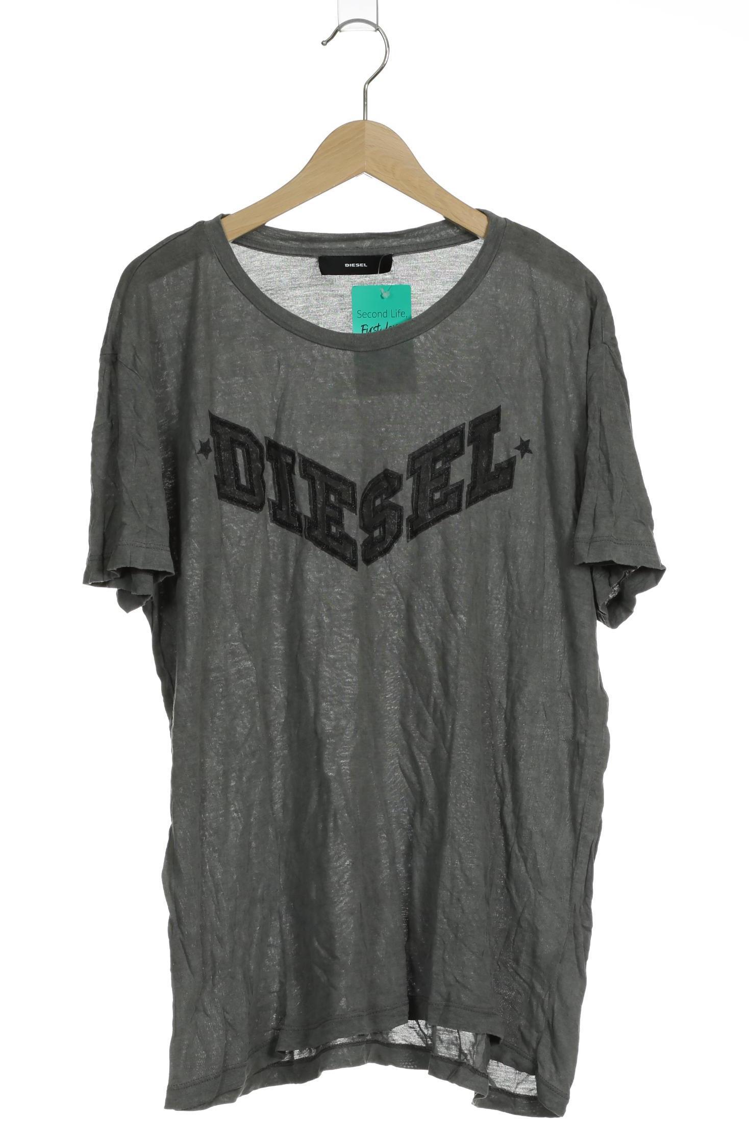 

Diesel Damen T-Shirt, grau, Gr.