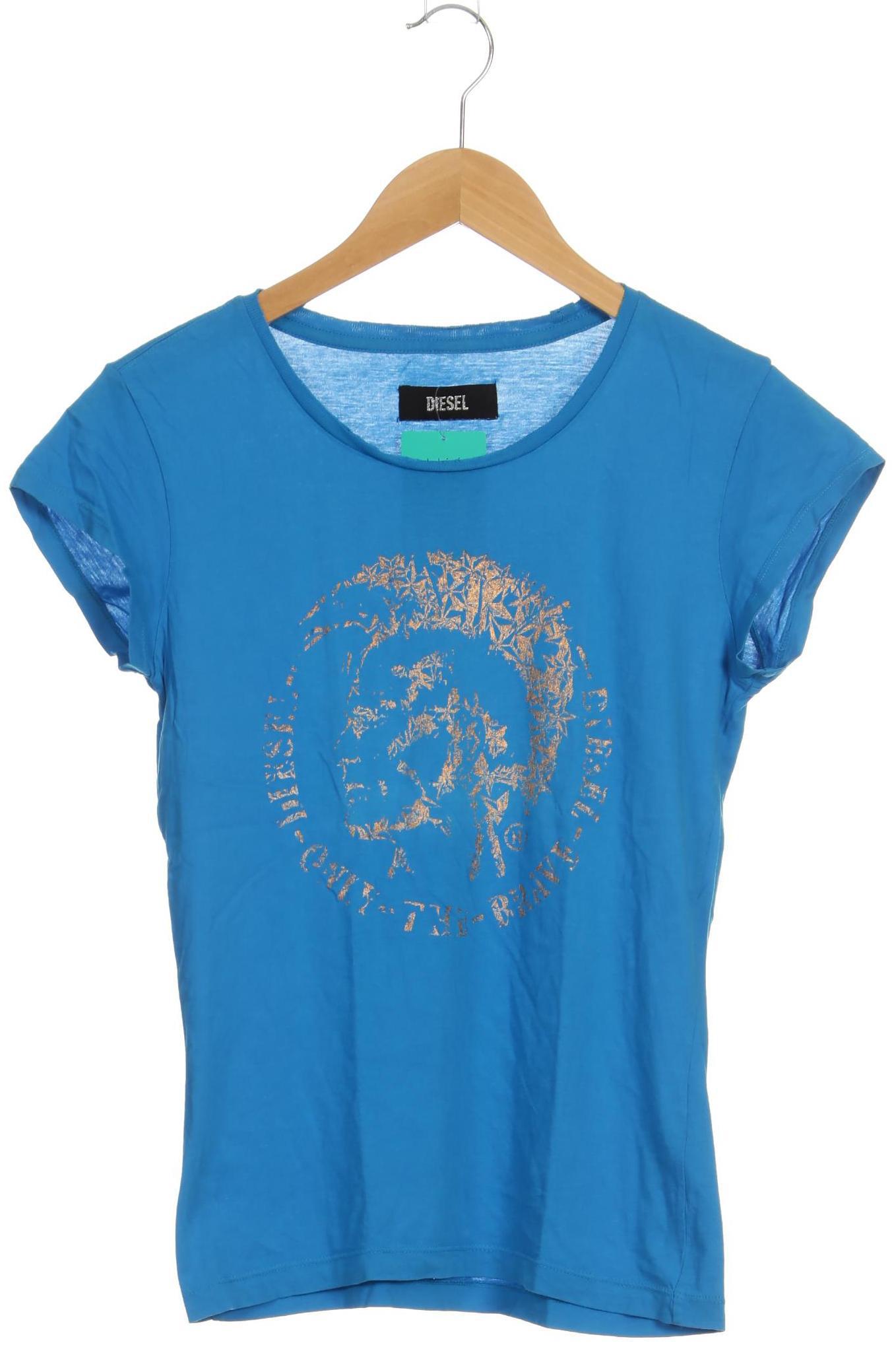

Diesel Damen T-Shirt, blau, Gr.