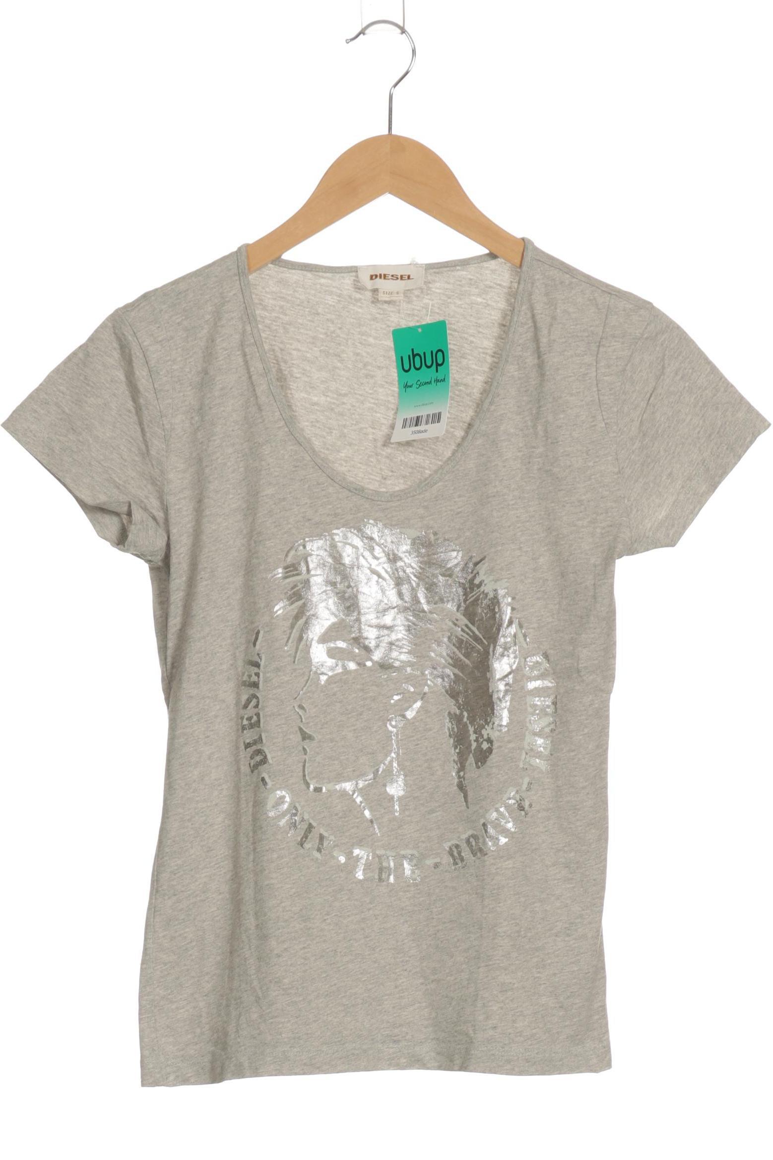 

Diesel Damen T-Shirt, grau, Gr.