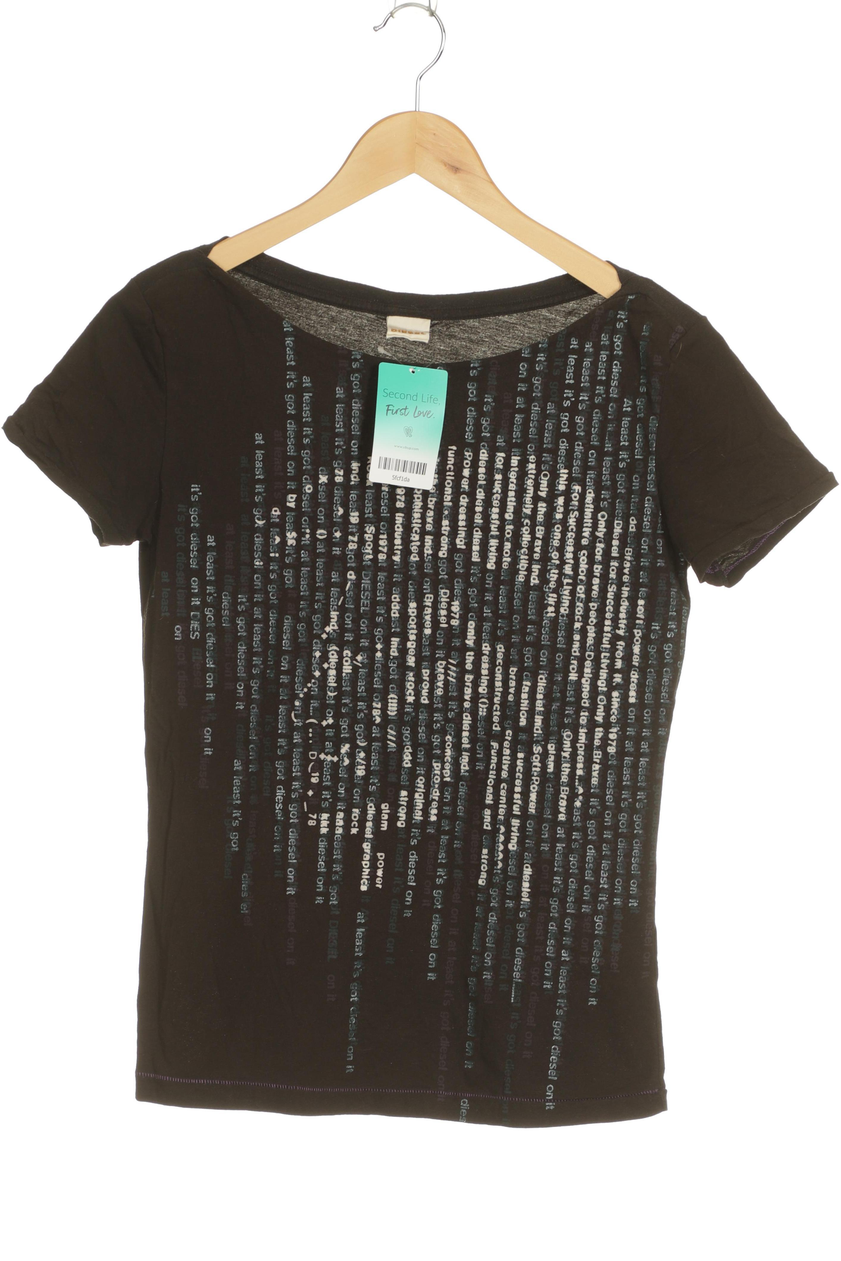 

Diesel Damen T-Shirt, schwarz, Gr.