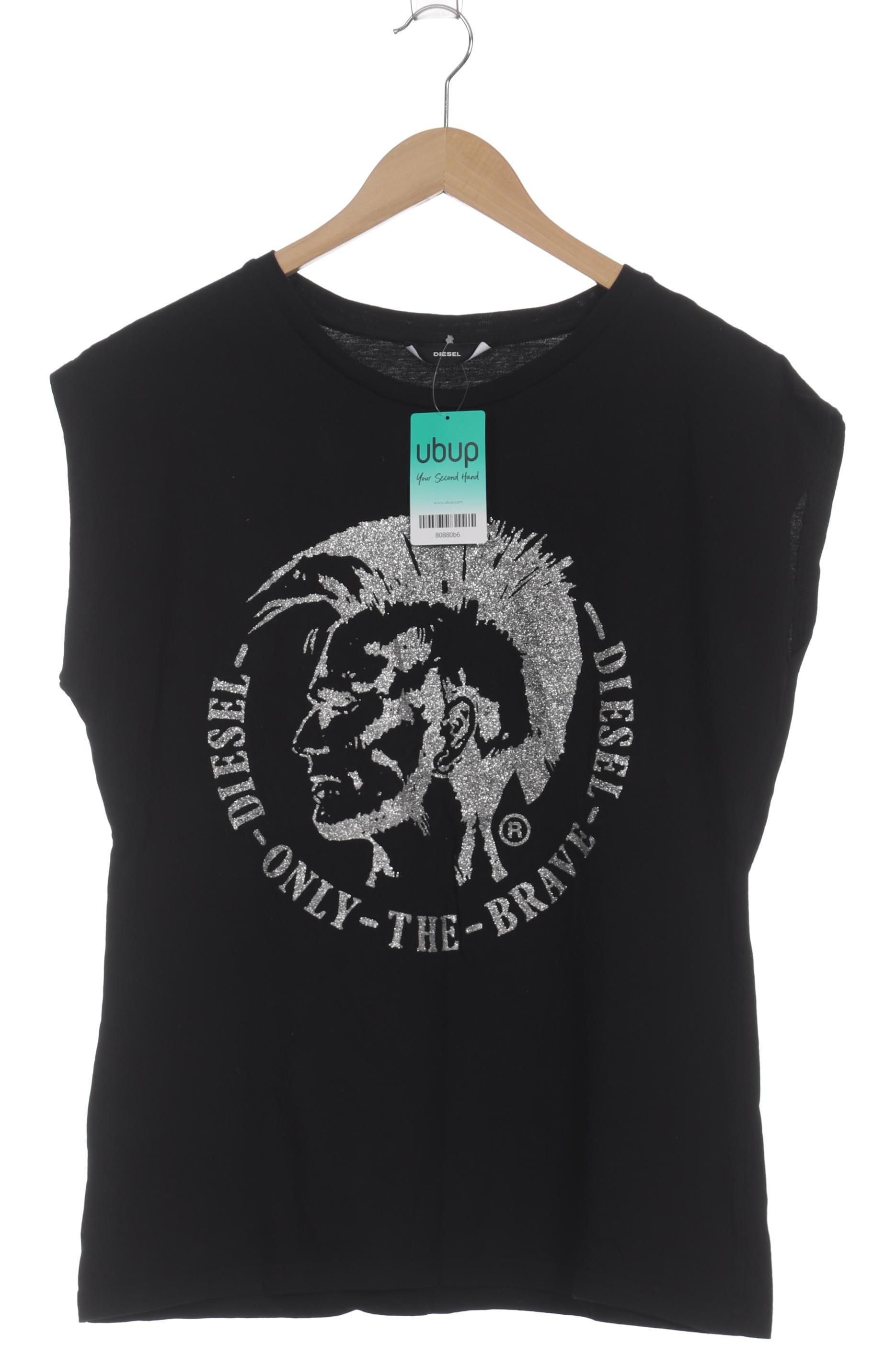 

Diesel Damen T-Shirt, schwarz, Gr.