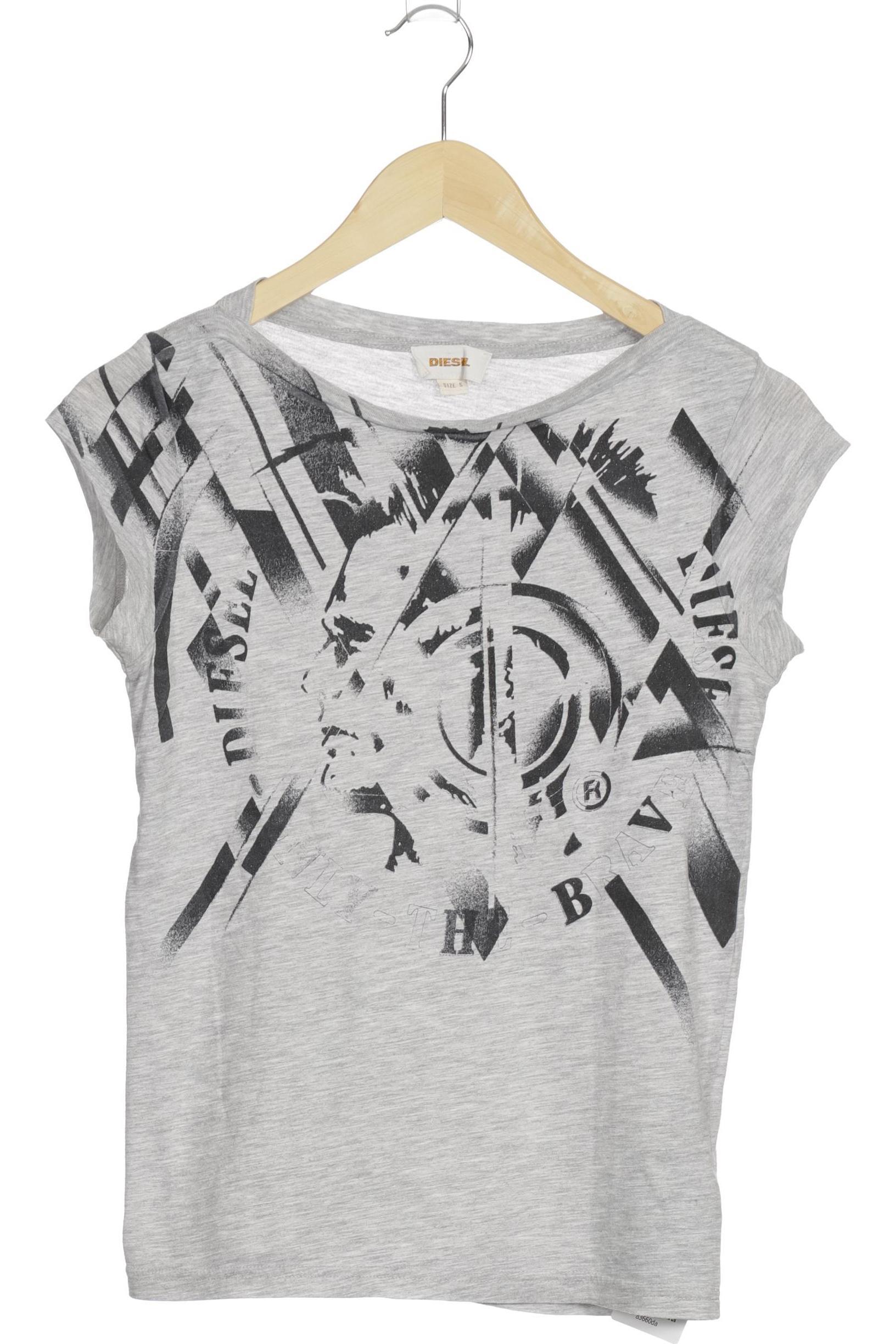 

Diesel Damen T-Shirt, grau, Gr.