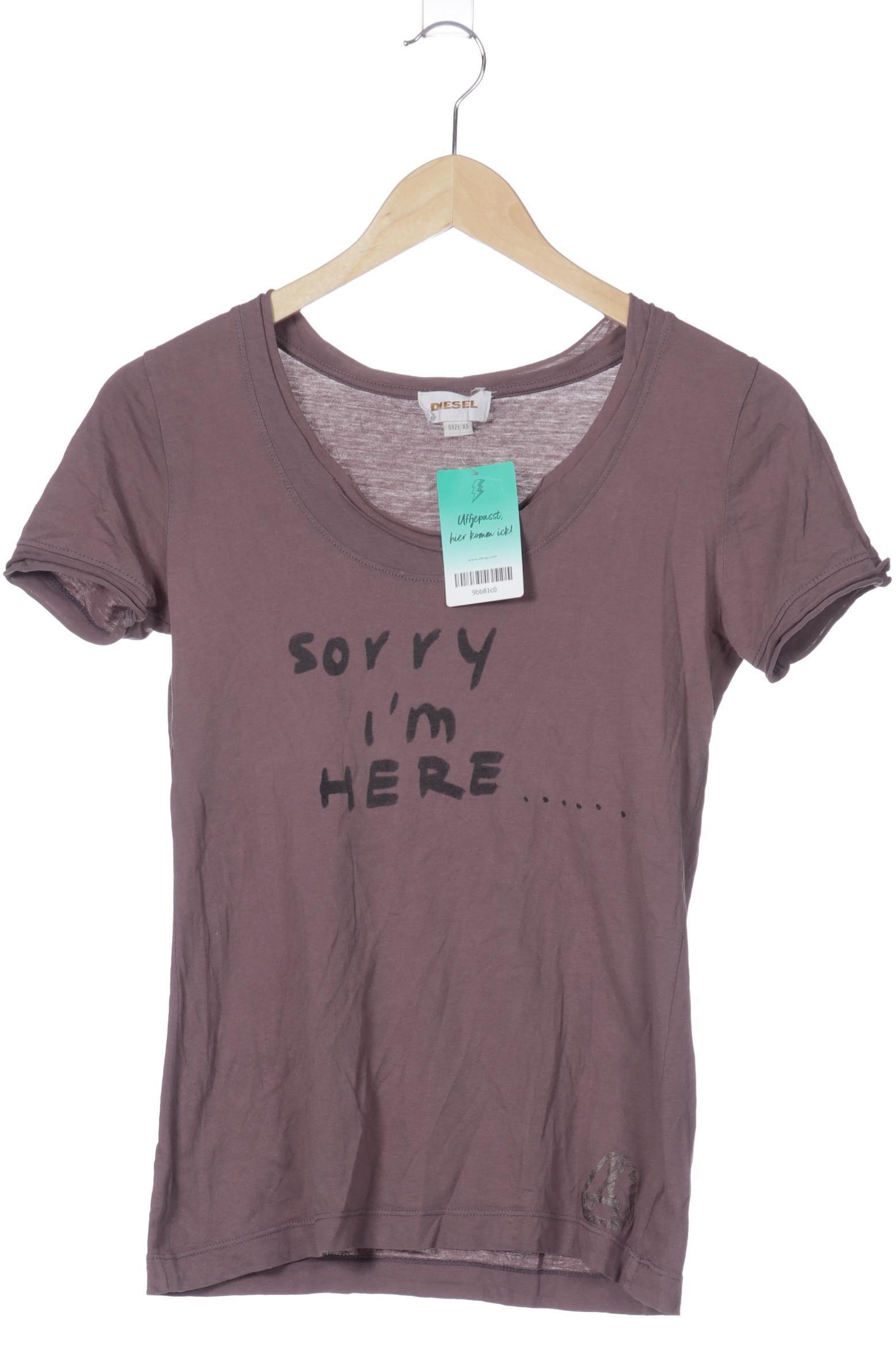

Diesel Damen T-Shirt, grau, Gr.