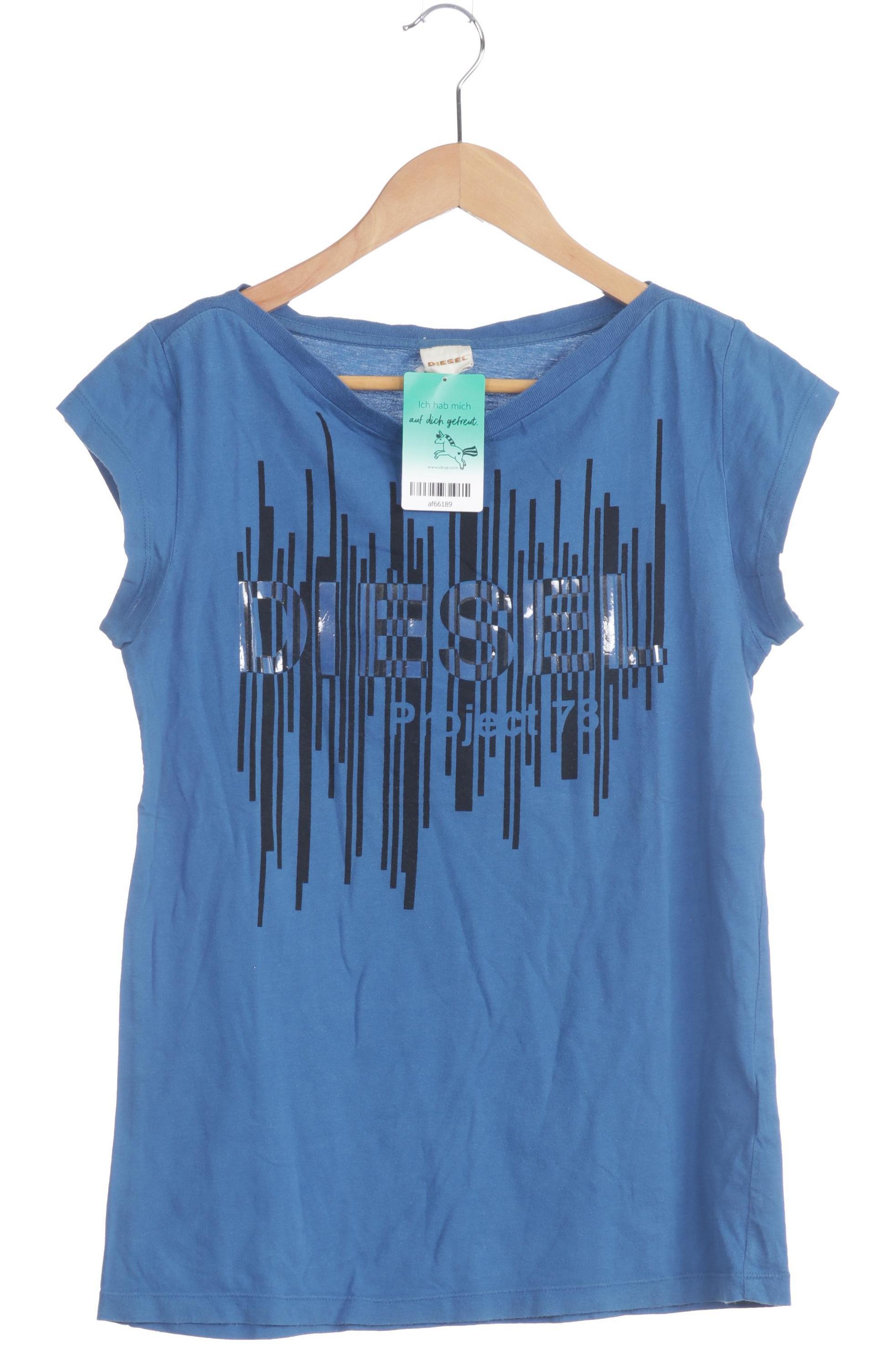 

Diesel Damen T-Shirt, blau, Gr.