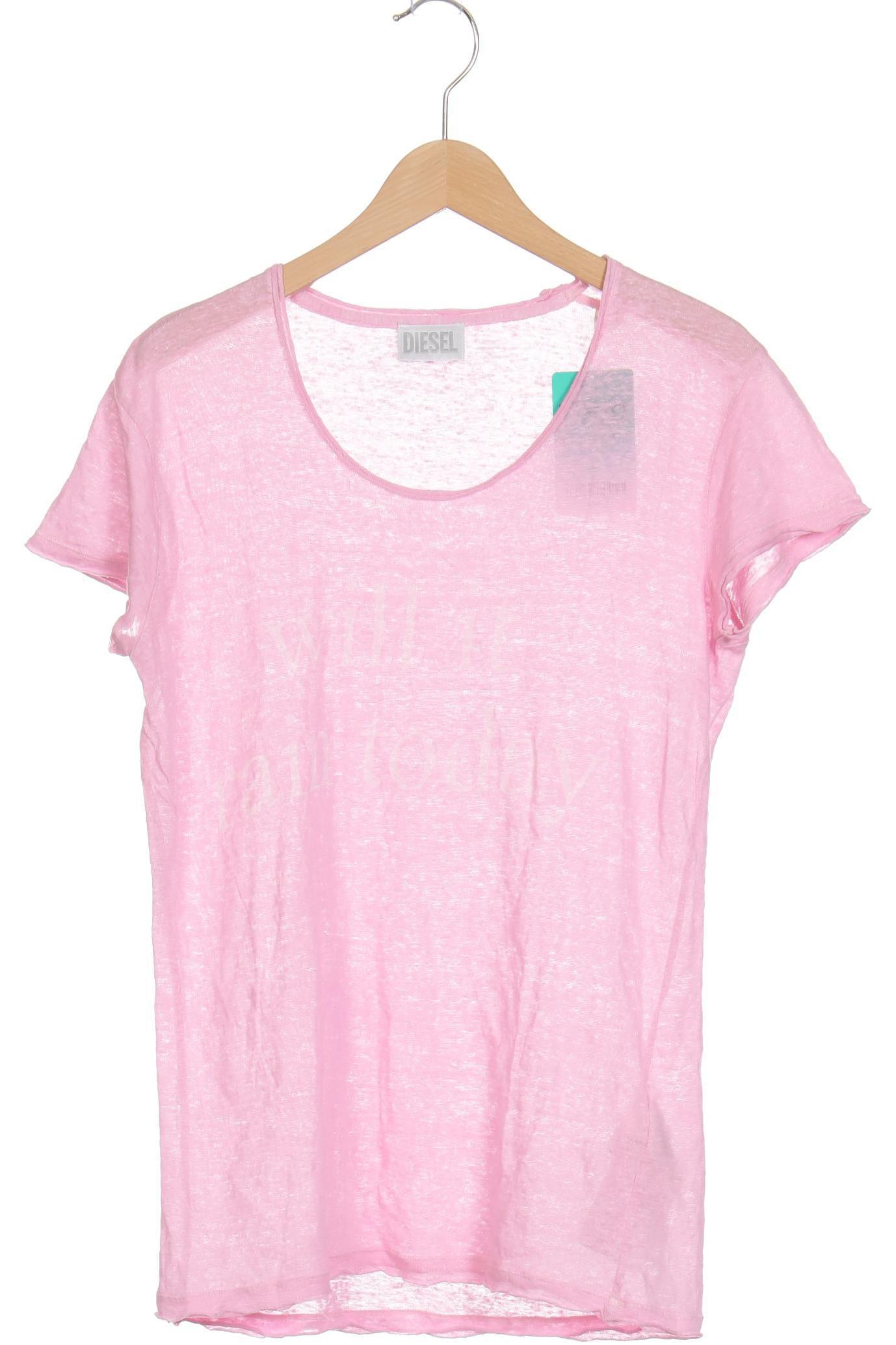 

Diesel Damen T-Shirt, pink, Gr.