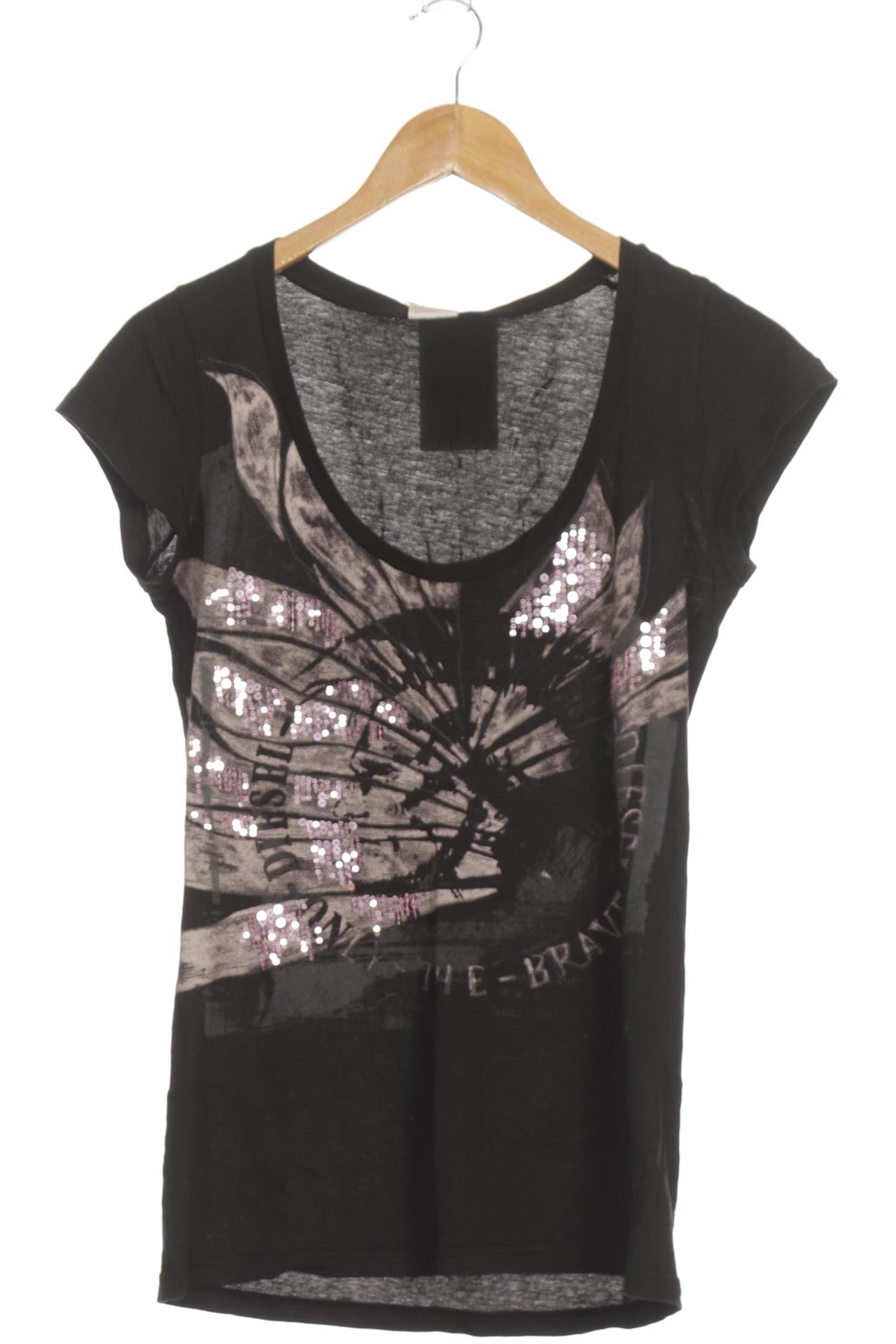 

Diesel Damen T-Shirt, schwarz, Gr.