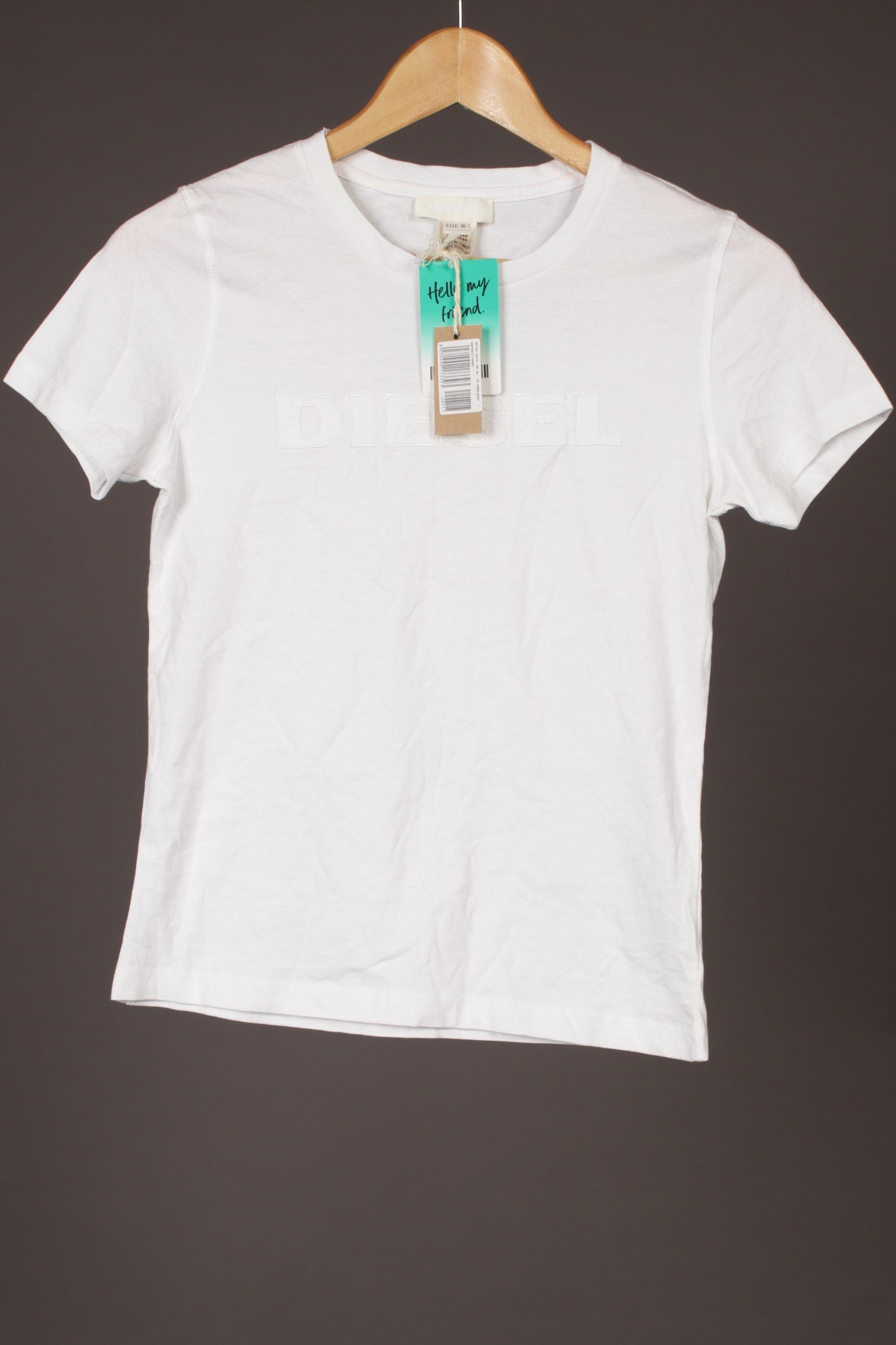 

Diesel Damen T-Shirt, weiß, Gr.