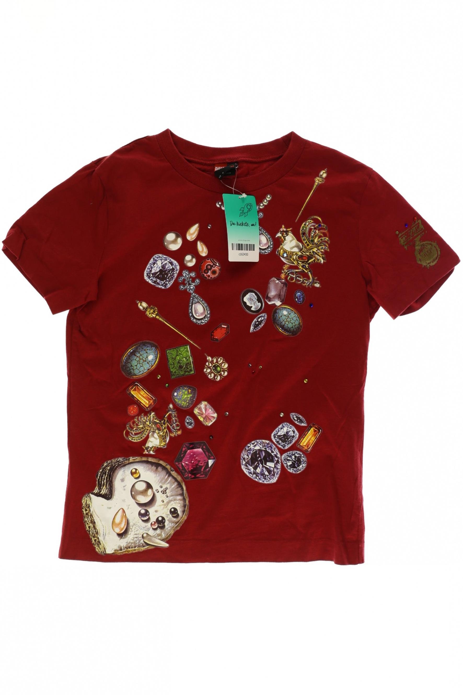 

Diesel Damen T-Shirt, rot, Gr.