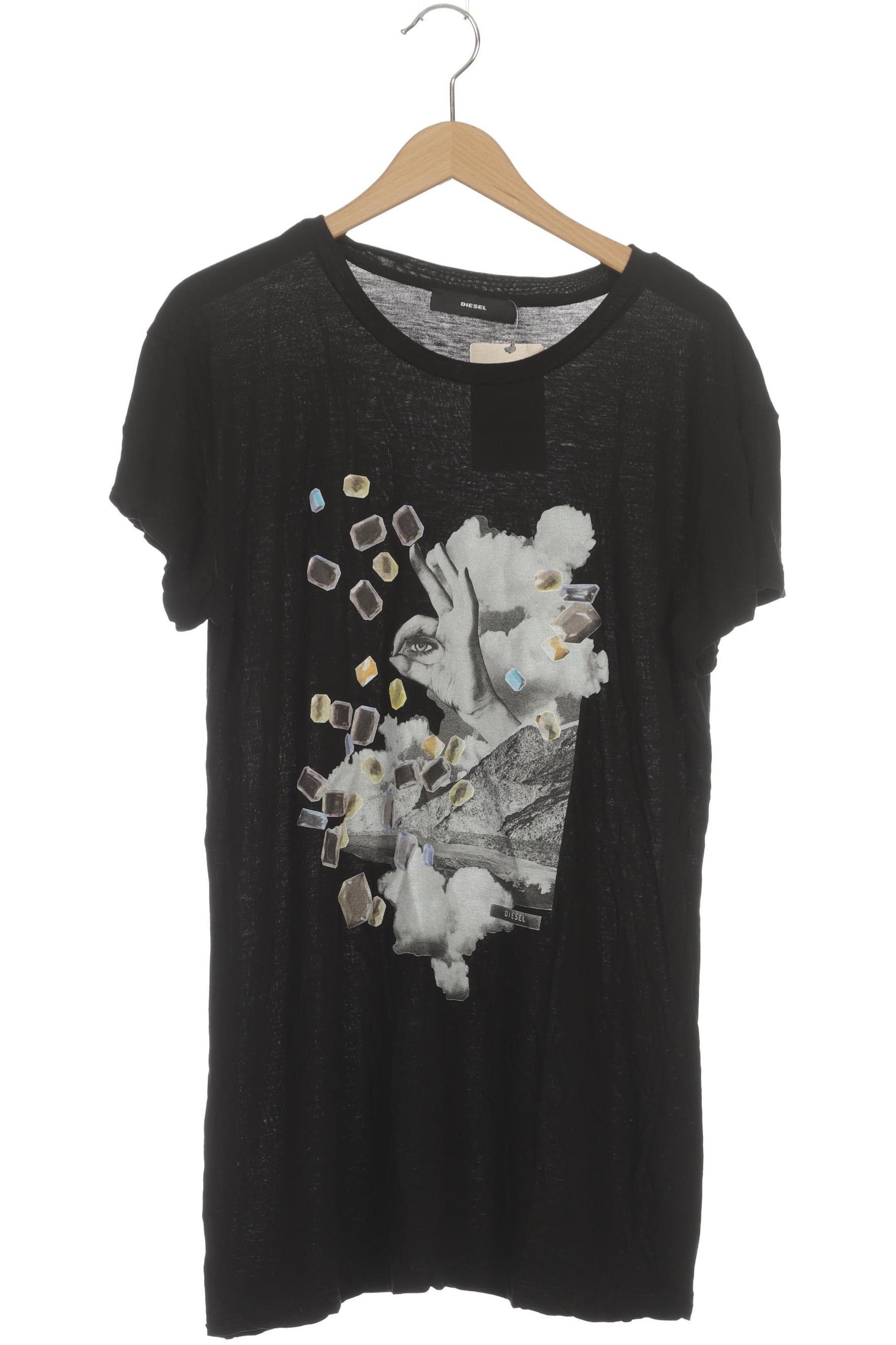 

Diesel Damen T-Shirt, schwarz, Gr.